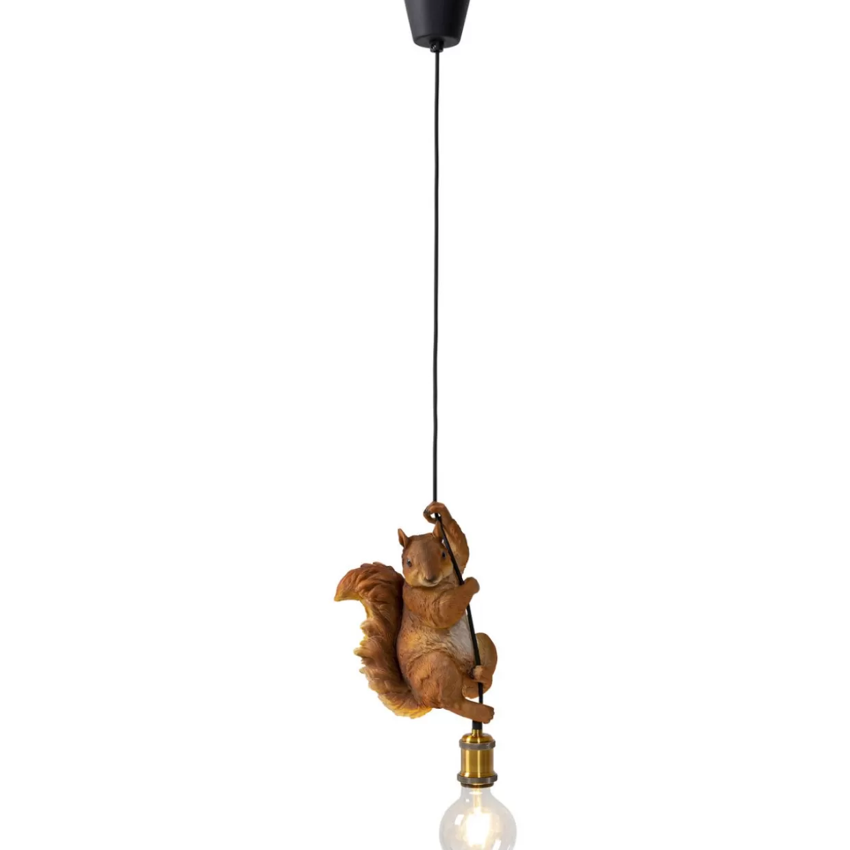 Lampadario Design Scoiattolo Naturale - Sospensione Creativa per Arredamento Moderno | Collezione Esclusiva KARE