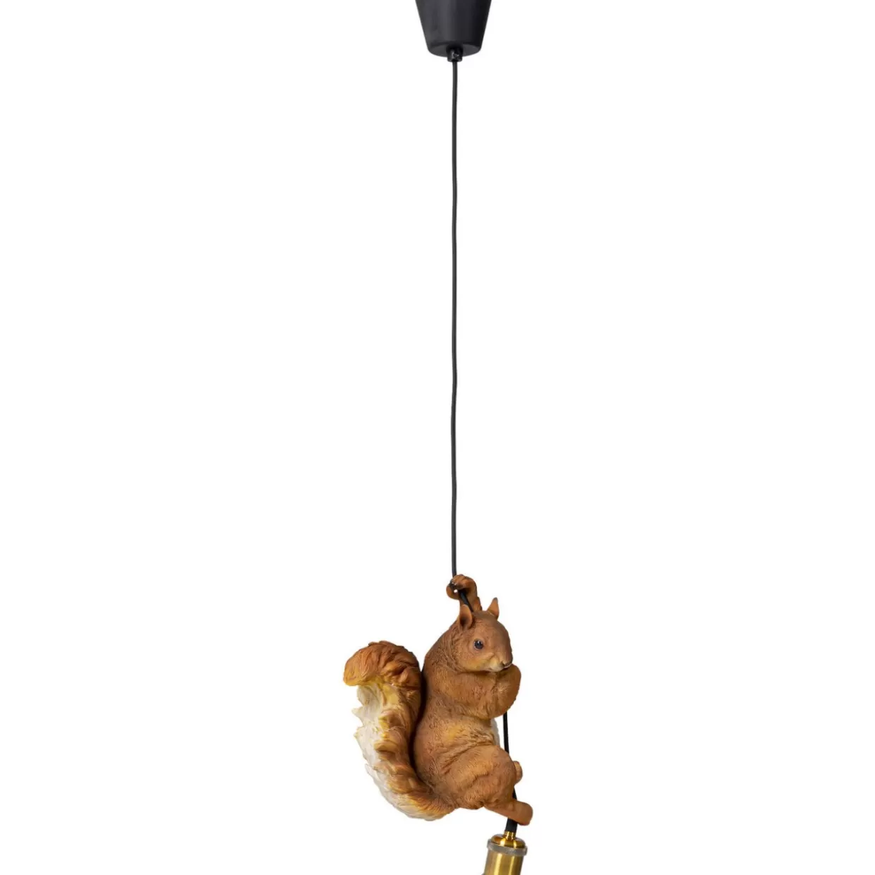 Lampadario Design Scoiattolo Naturale - Sospensione Creativa per Arredamento Moderno | Collezione Esclusiva KARE