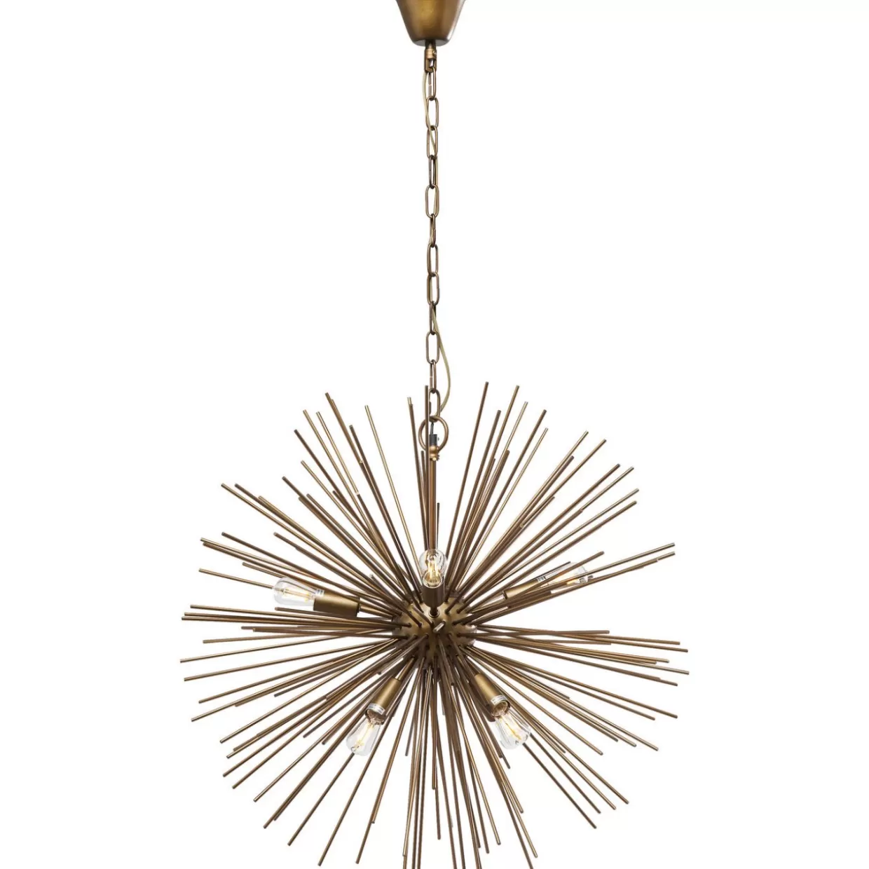 Lampadario Moderno Design KARE - Sospensione Elegante Beam in Ottone, Diametro 72 cm