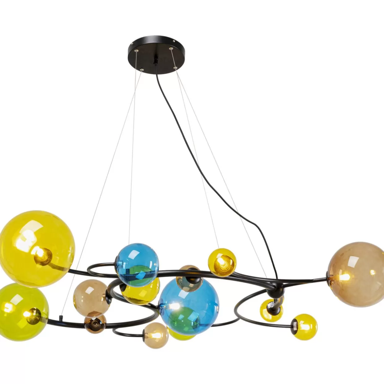 Lampada a Sospensione Boa Vista | Design Accattivante con Colori Vibranti - Diametro 150 cm per Ambienti Moderni (KARE Collection)