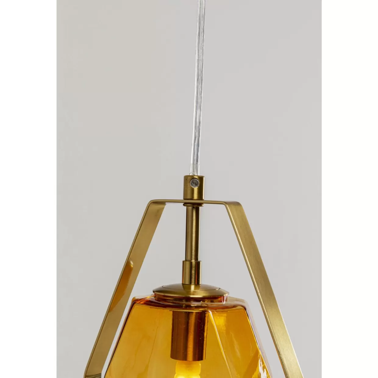 Lampada a Sospensione Diamante Fever - Design Ricercato in Ottone per Tavoli da Pranzo, KARE Collection 17 cm