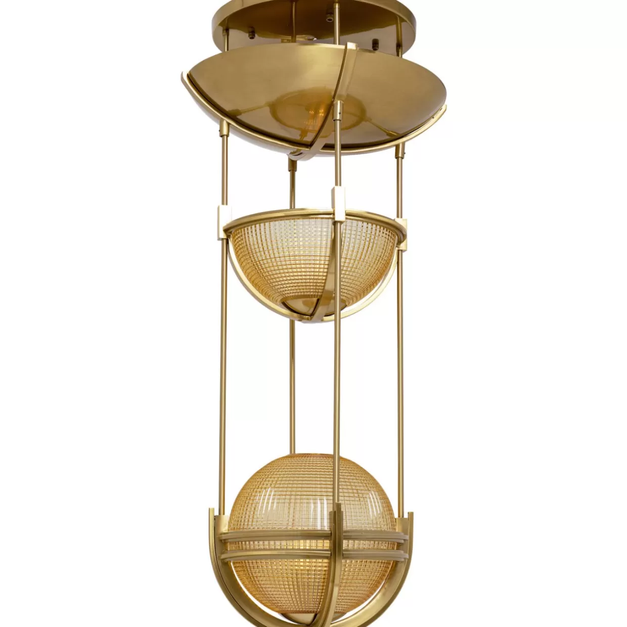 KARE Design Lampada Sospesa Elegante Design Moderno, Global Basket Ø52cm