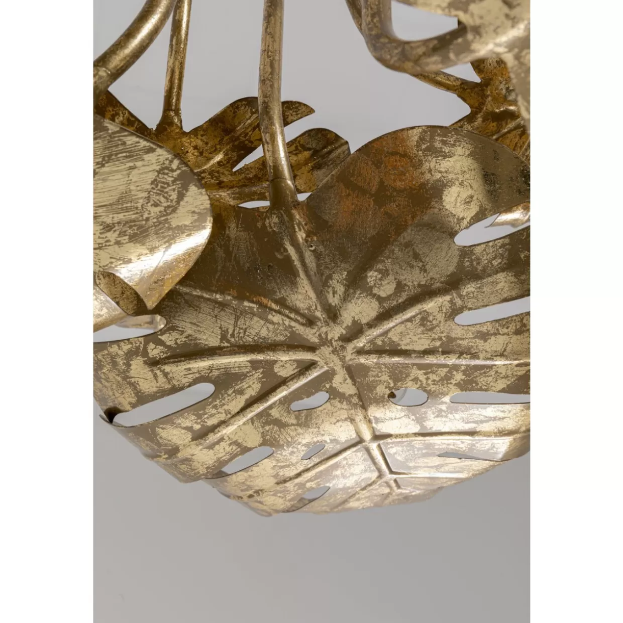 Lampada a Sospensione KARE | Foglia Monstera Elegante - Design Botanico 85 cm per Ambienti Moderni