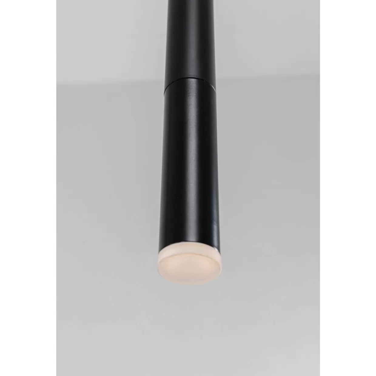Lampada a Sospensione Moderna KARE Design | Illuminazione Elegante per Soggiorno - Edizione Vegas Classica in Nero Opaco con Luce LED Integrata