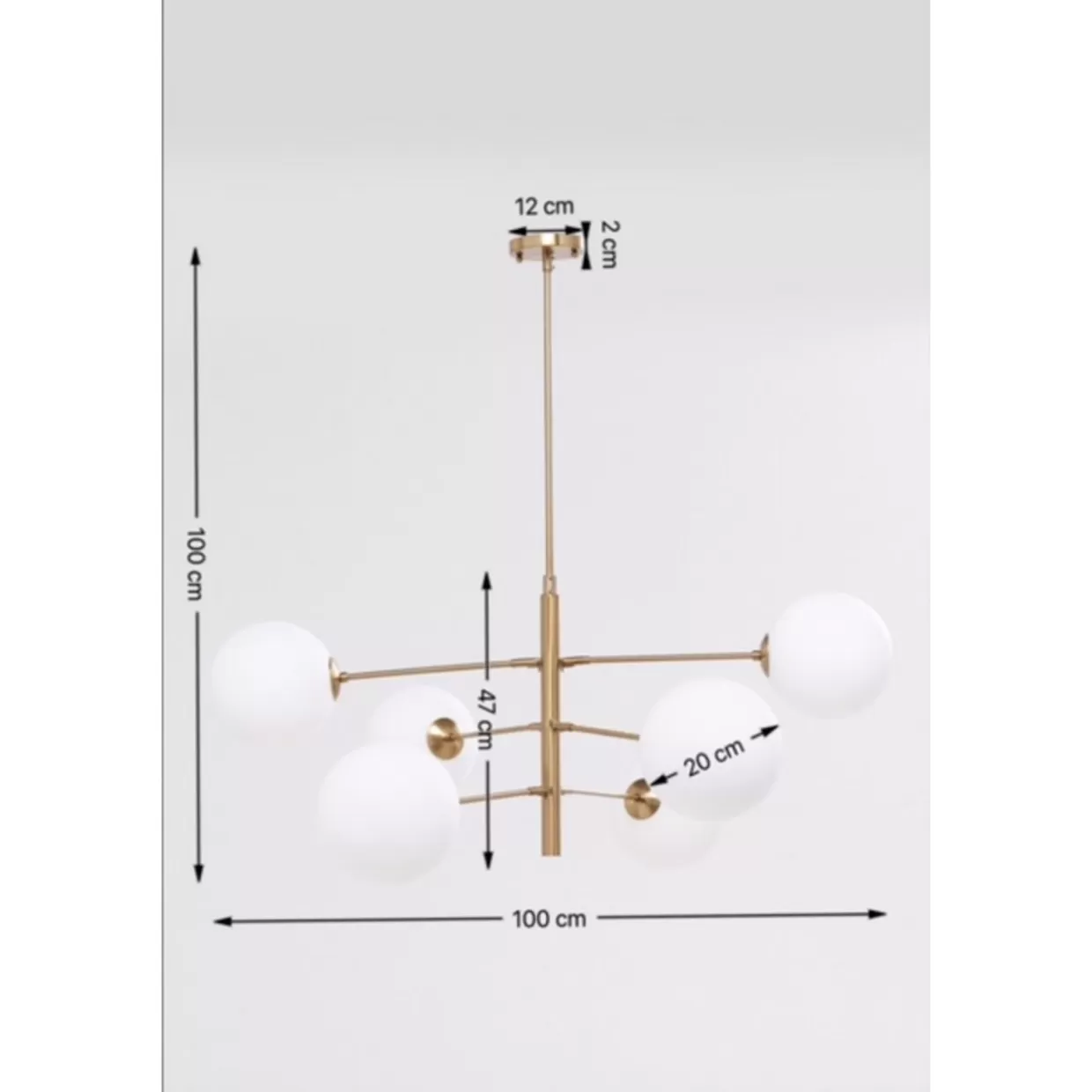 KARE Design - Lampada Sospesa Moderna Planets 6 | Illuminazione Elegante per Interni