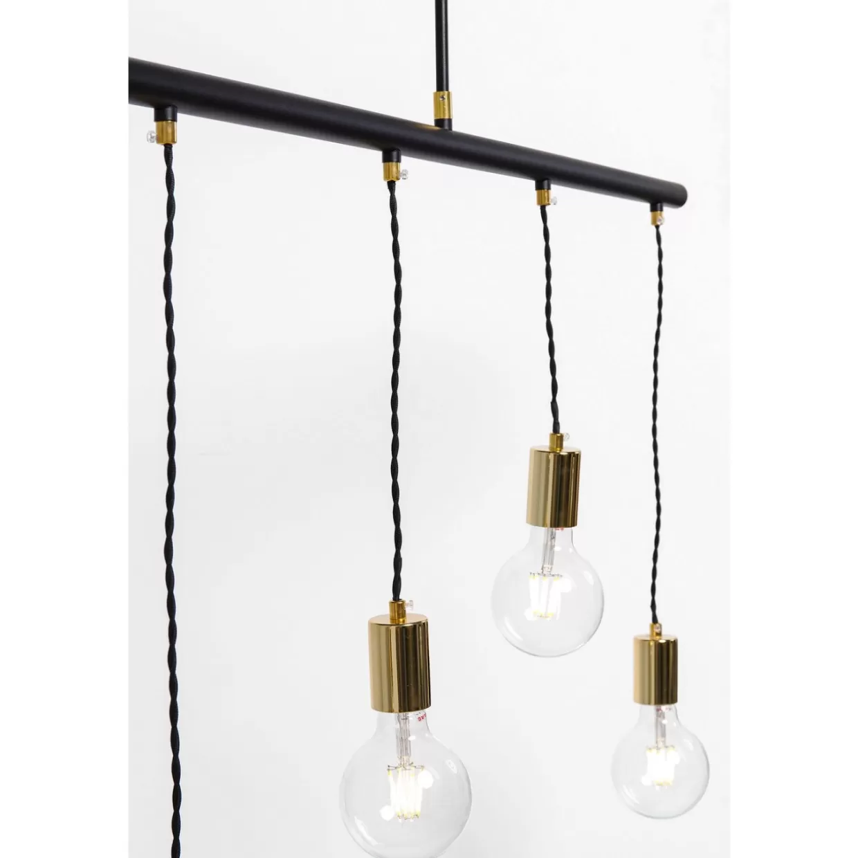 Lampada a sospensione moderna a stelo con 6 luci - Design elegante in nero opaco da KARE

(：，