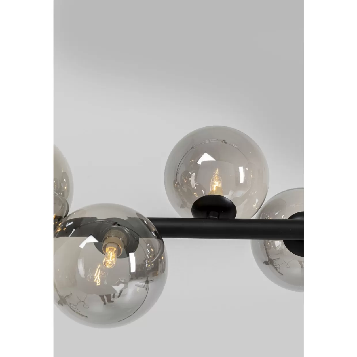 Lampadario Sospeso Moderno Scala Balls da KARE Design - Elegante Nero con Regolazione 150 cm