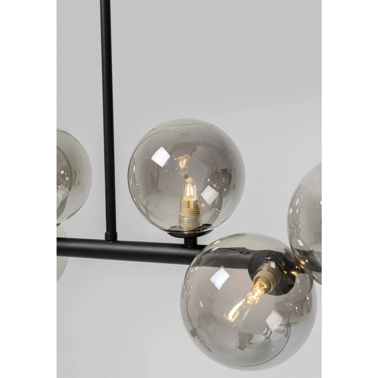 Lampadario Sospeso Moderno Scala Balls da KARE Design - Elegante Nero con Regolazione 150 cm