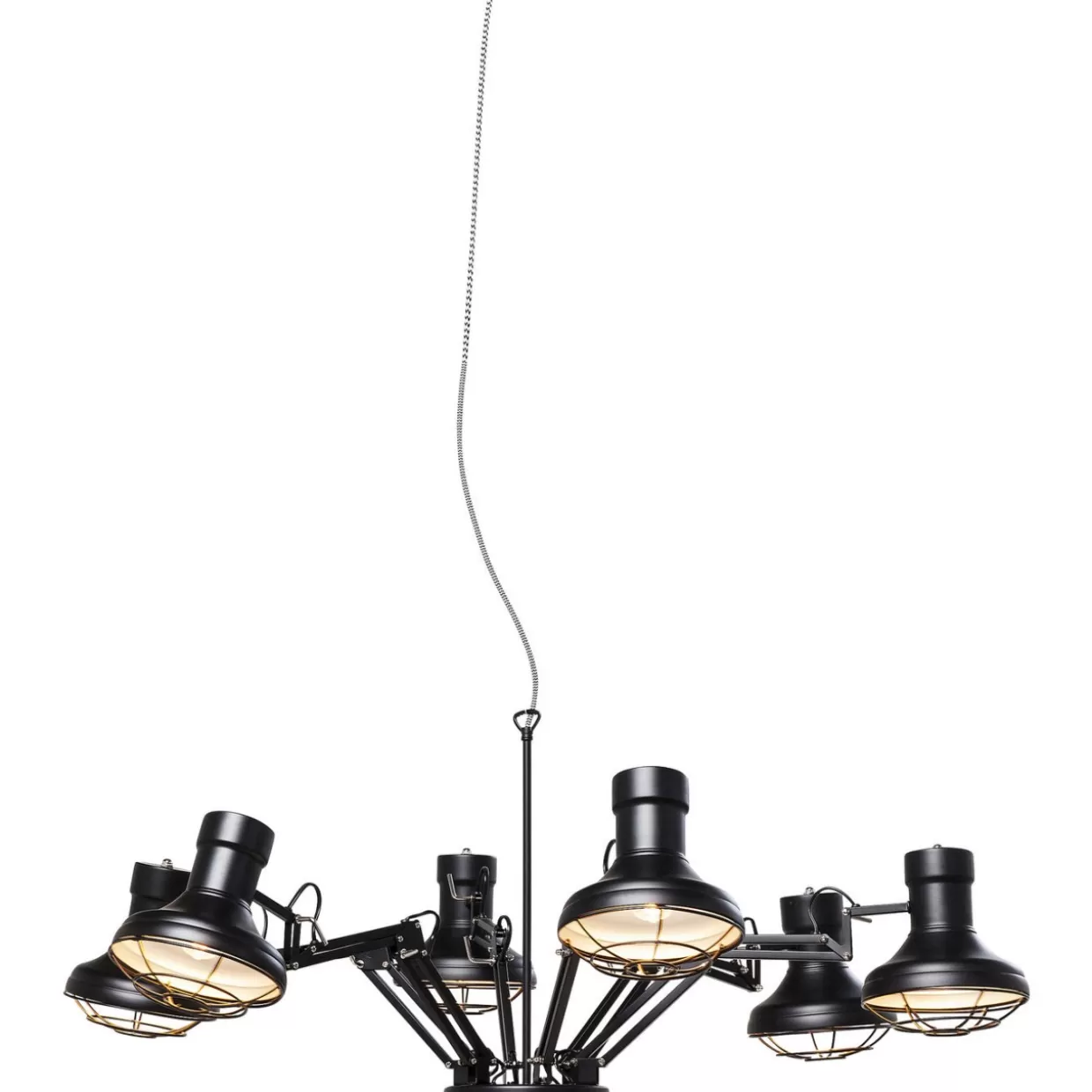 Lampada Sospesa Spider Design Moderno con 6 Bracci - Collezione KARE