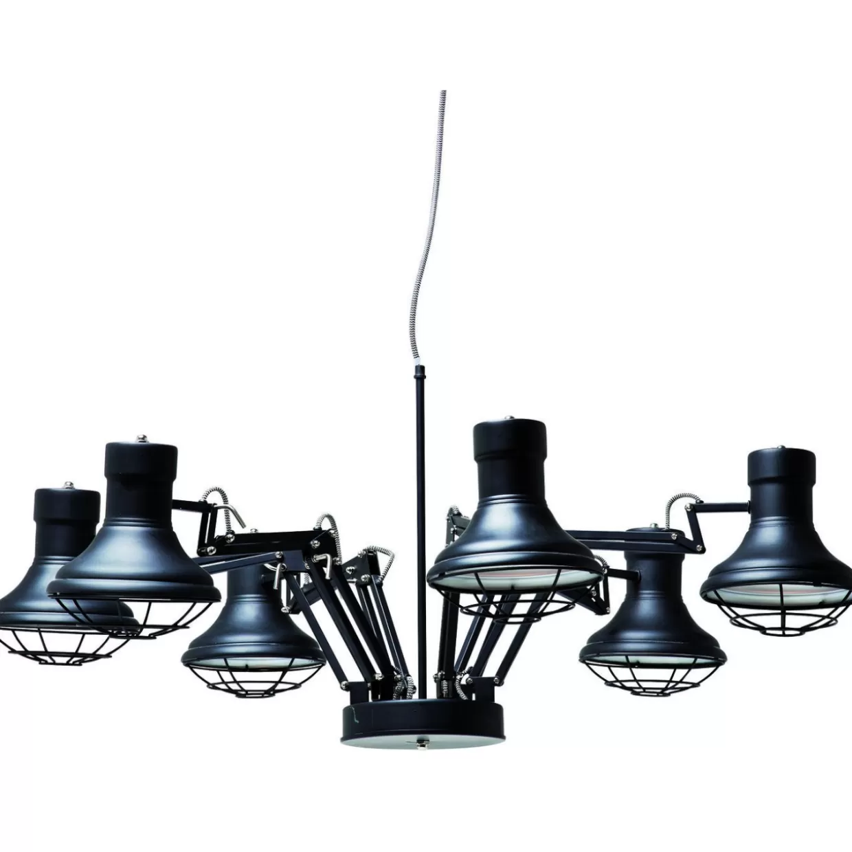 Lampada Sospesa Spider Design Moderno con 6 Bracci - Collezione KARE