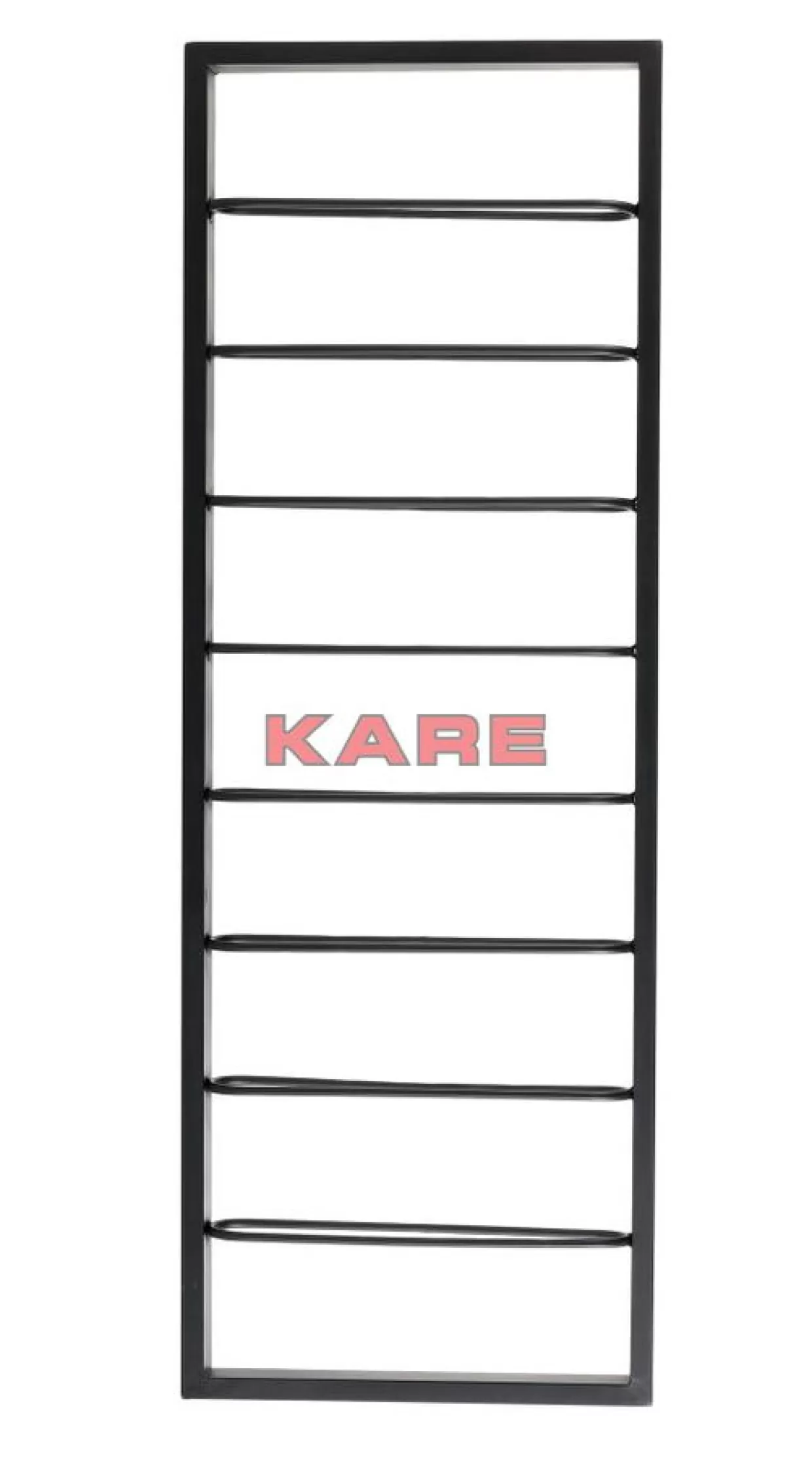 Porta-vini sospeso Bistrot KARE Design - Scaffale moderno 120 cm per arredamento creativo