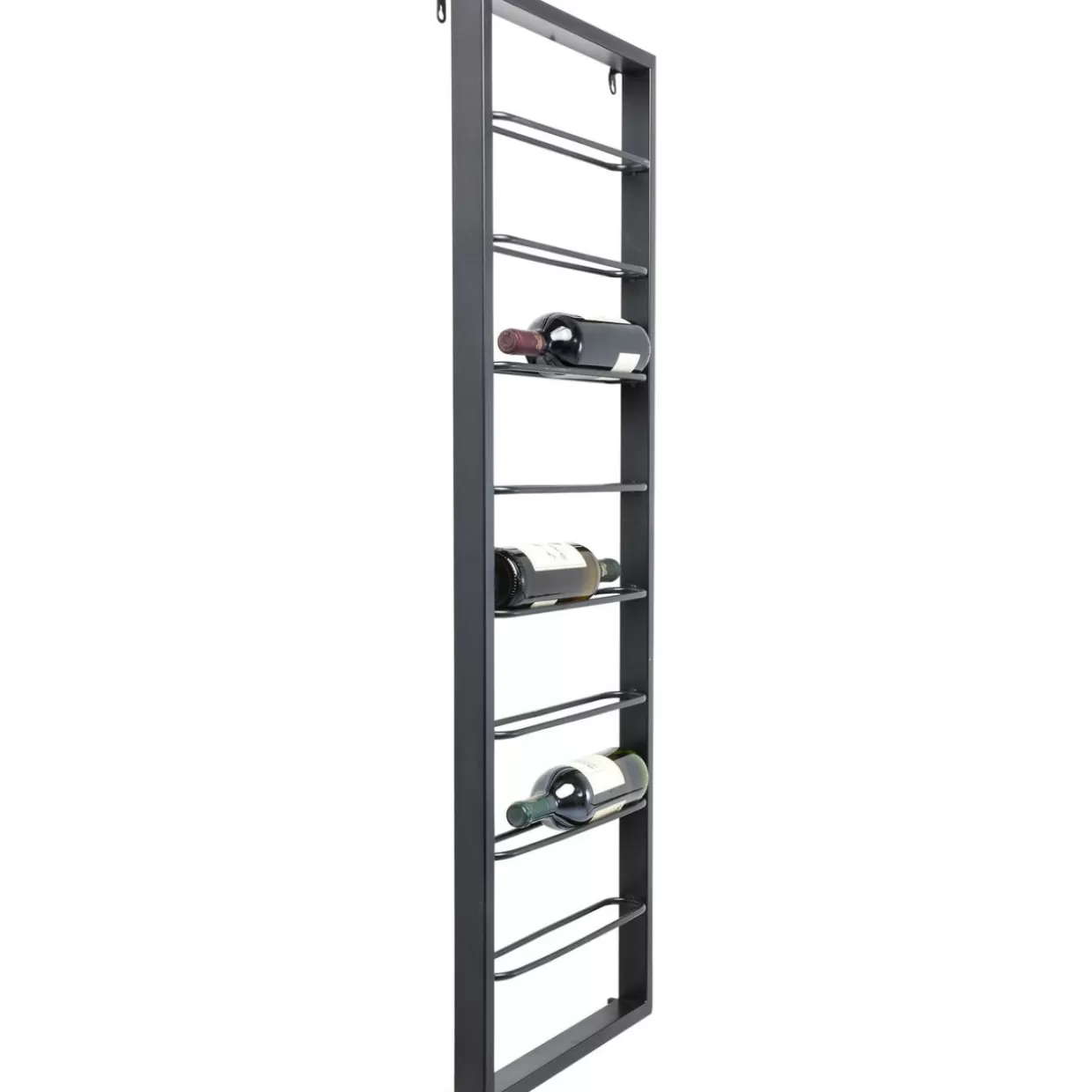 Porta-vini sospeso Bistrot KARE Design - Scaffale moderno 120 cm per arredamento creativo
