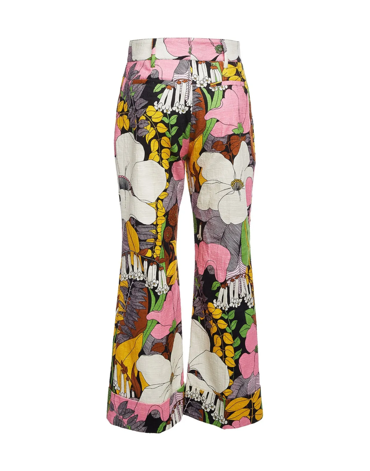 Pantaloni iconici Hendrix di La DoubleJ - Stampa floreale XXL in cotone pregiato (Ultimi pezzi disponibili)