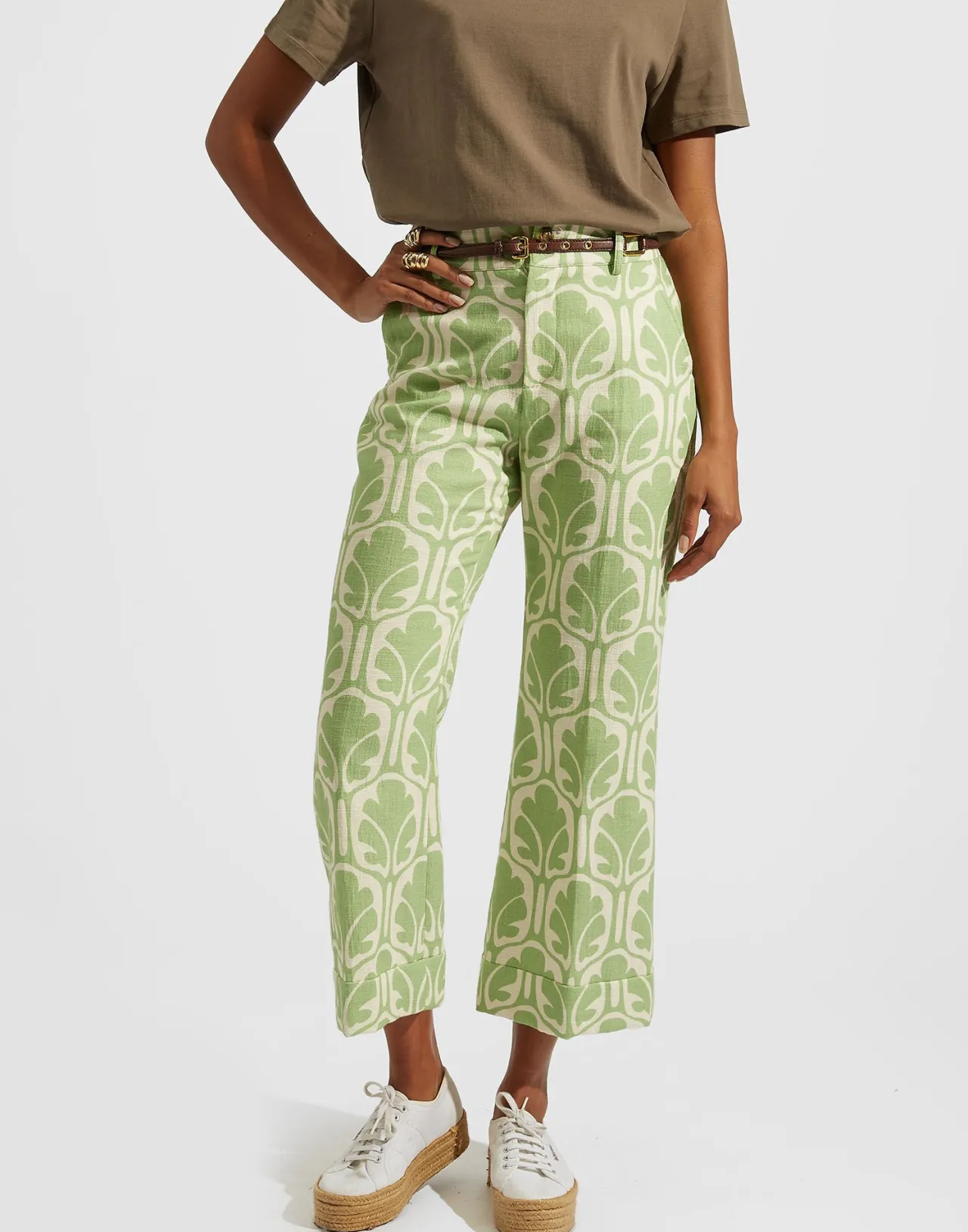 Pantaloni Hendrix in Cotone Effetto Sfumato - La DoubleJ Stile Unico a Prezzo Accessibile
