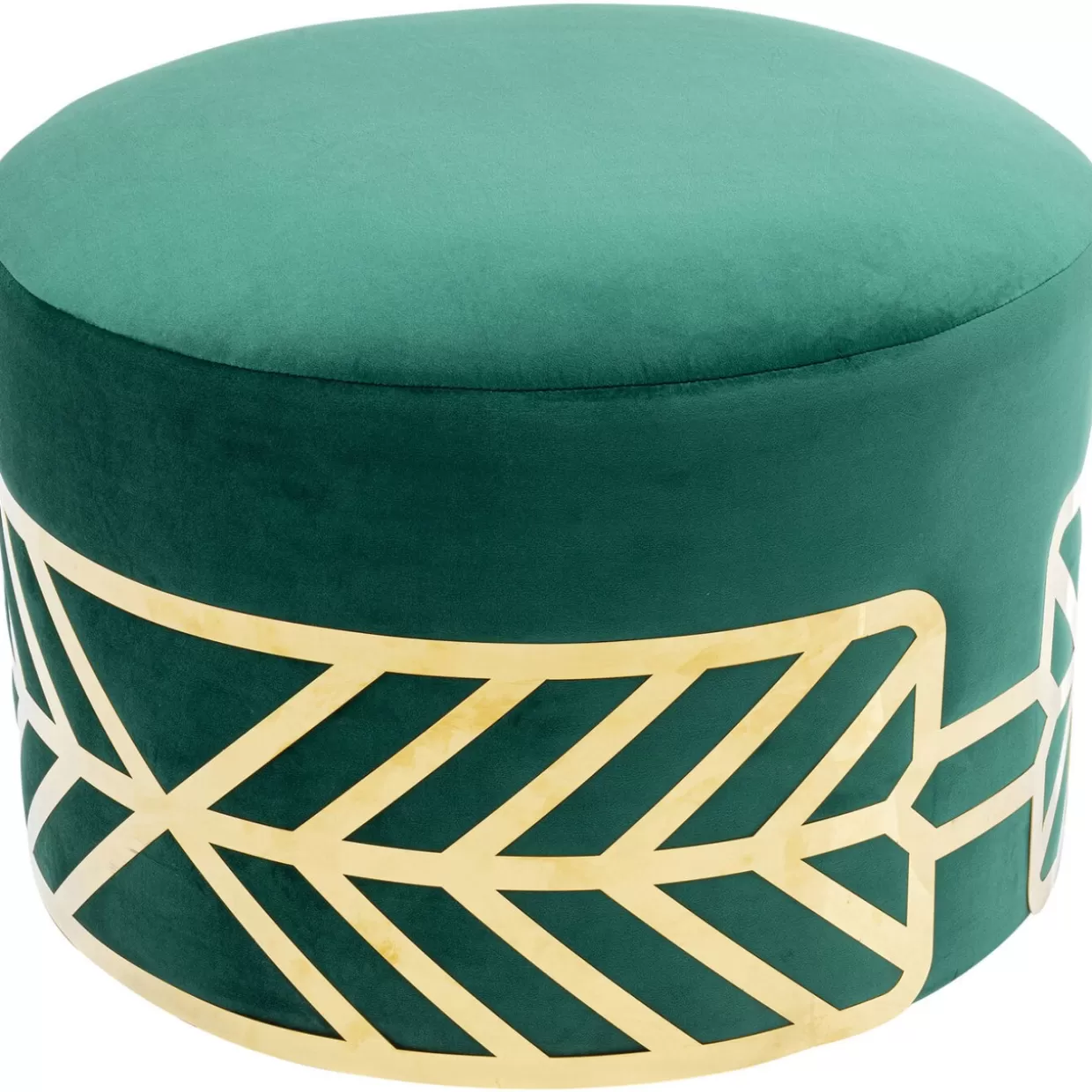 Panche e sgabelli Jenna di KARE Design in tonalità verde - 61 cm di altezza, stile moderno per interni ed esterni