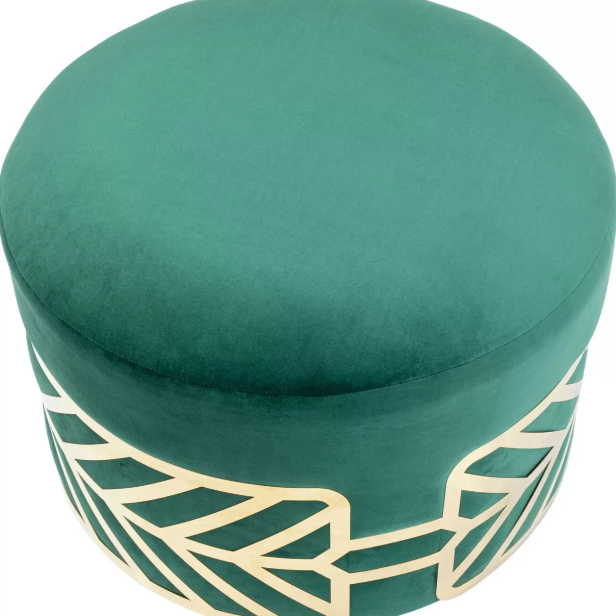 Panche e sgabelli Jenna di KARE Design in tonalità verde - 61 cm di altezza, stile moderno per interni ed esterni