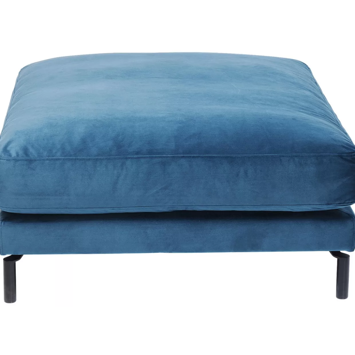 Panche Relax e Pouf Modulari Lullaby - Tessuto Verde Petrolio by KARE Design