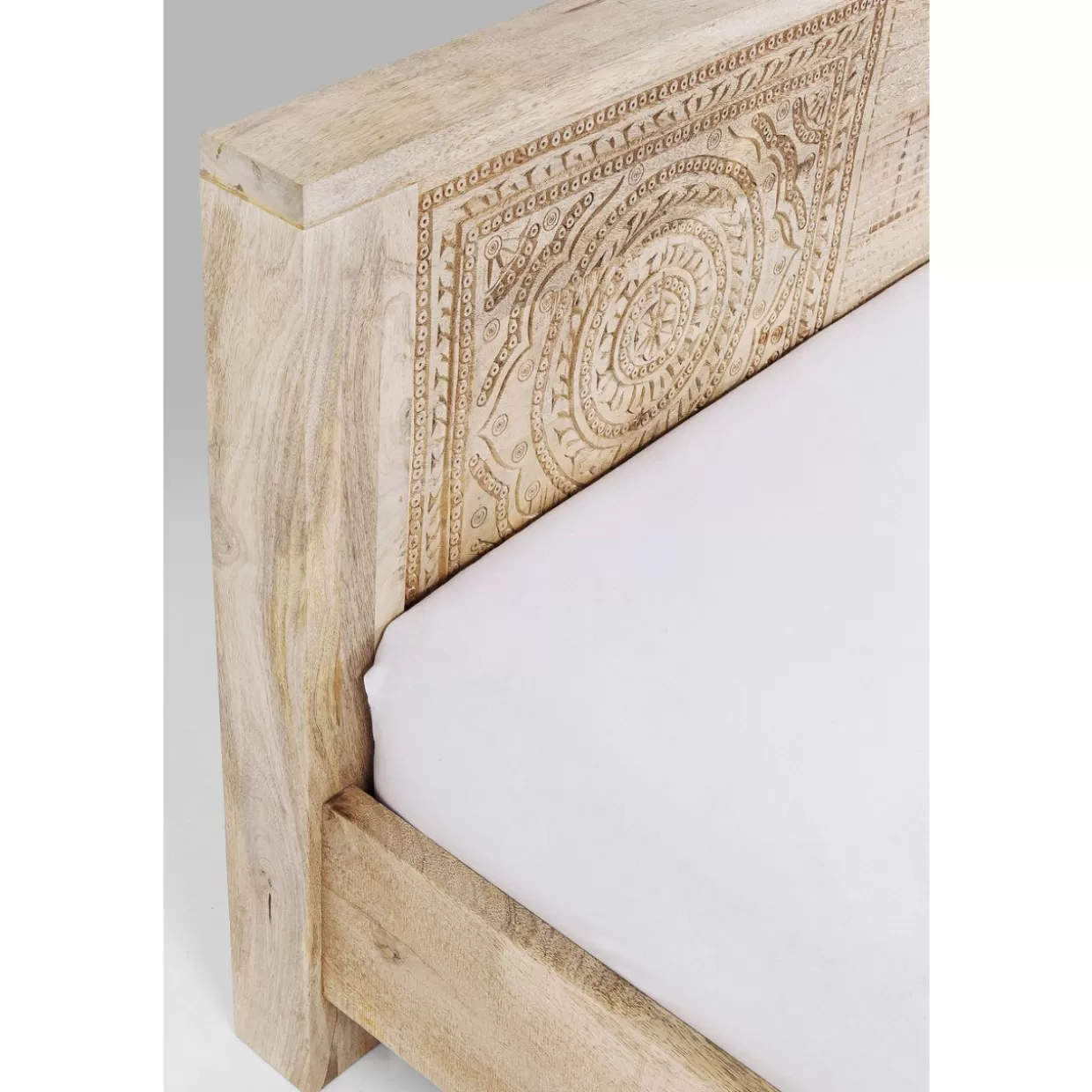 Letto Puro in Legno 160x200 cm - Design Essenziale da KARE | Soluzioni Moderne per Camera da Letto