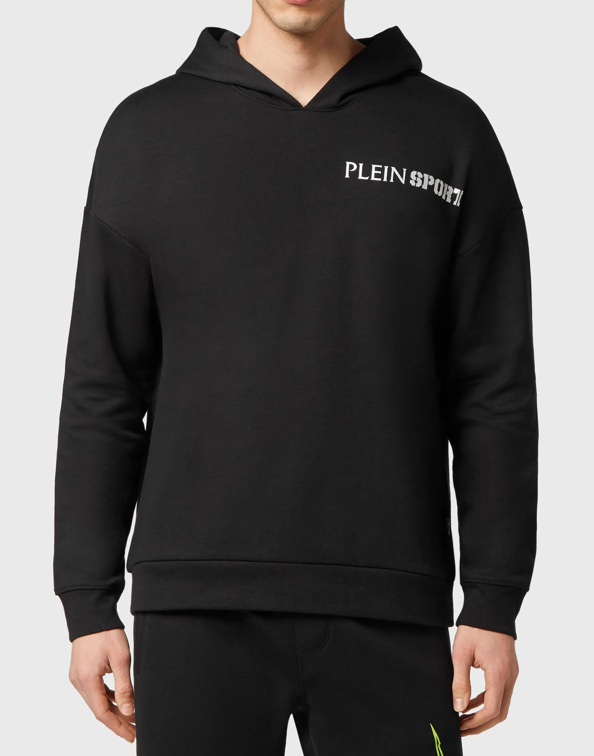 Plein Sport Felpa con Cappuccio Uomo - Stile Urbano, Comoda per Allenamento e Tempo Libero