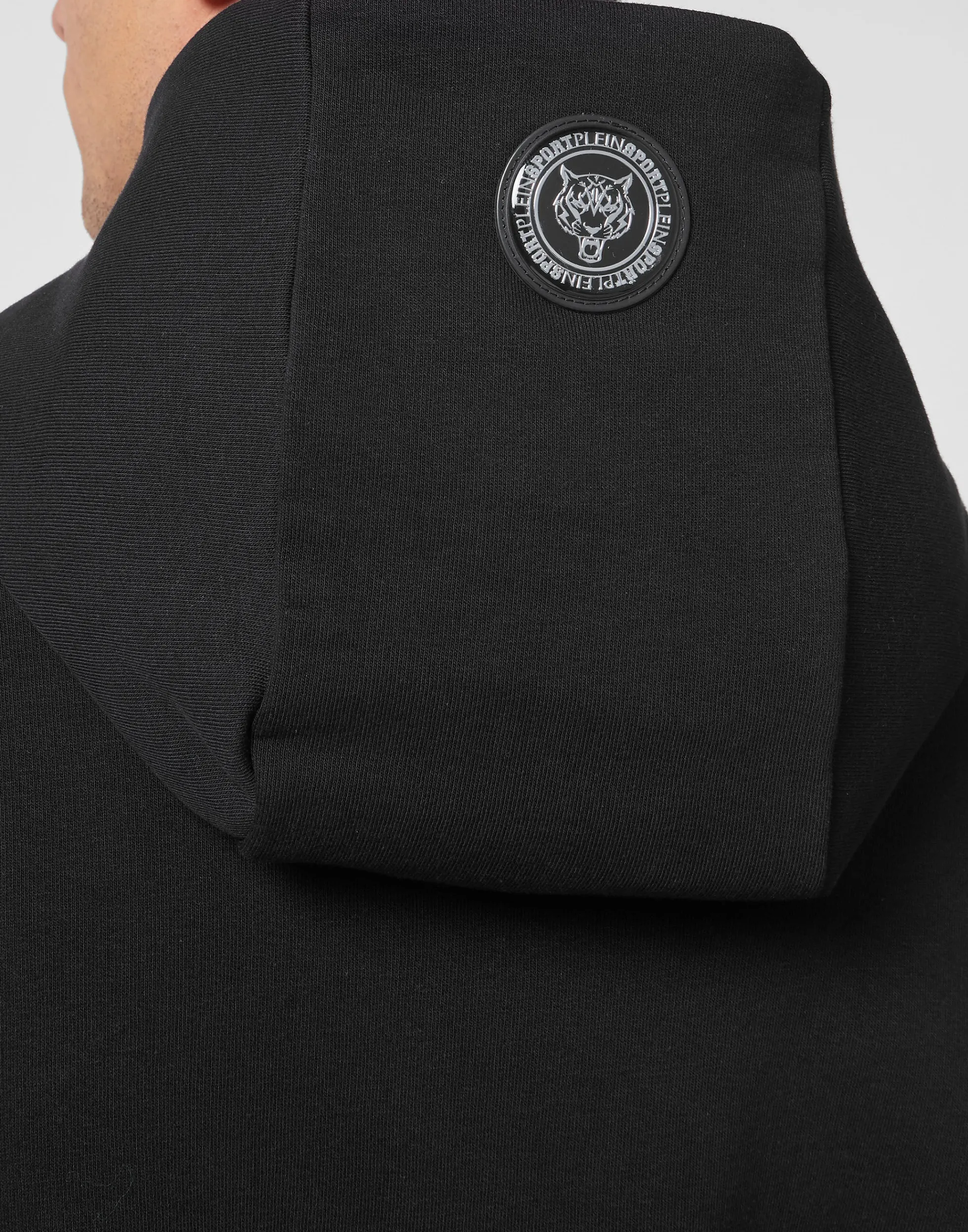 Plein Sport Felpa con Cappuccio Uomo - Stampa Tigre Sportiva per Stile Urban