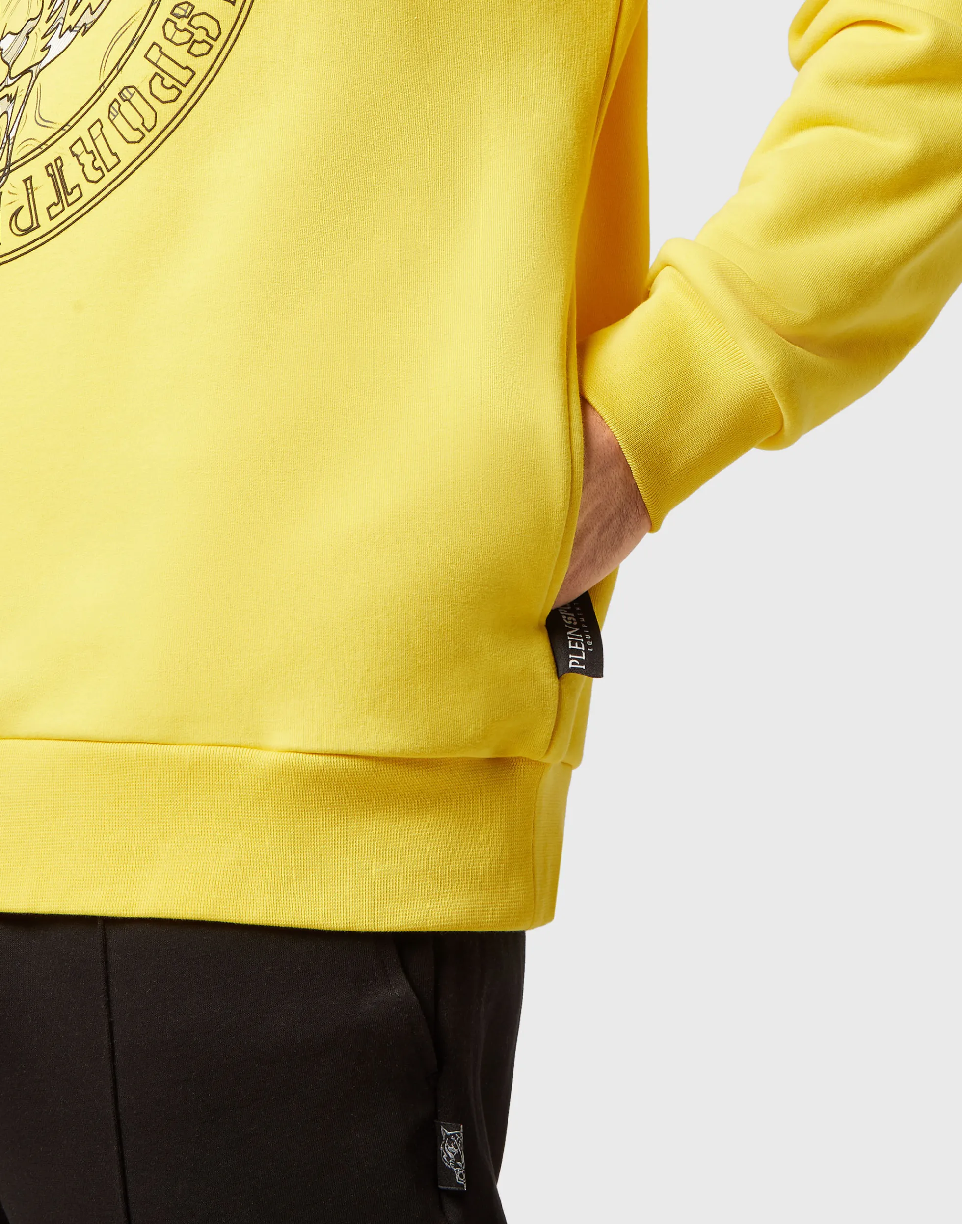 Felpa con Cappuccio Essential Uomo - Stampa Tigre Bold, Design Casuale Plenitude Sport