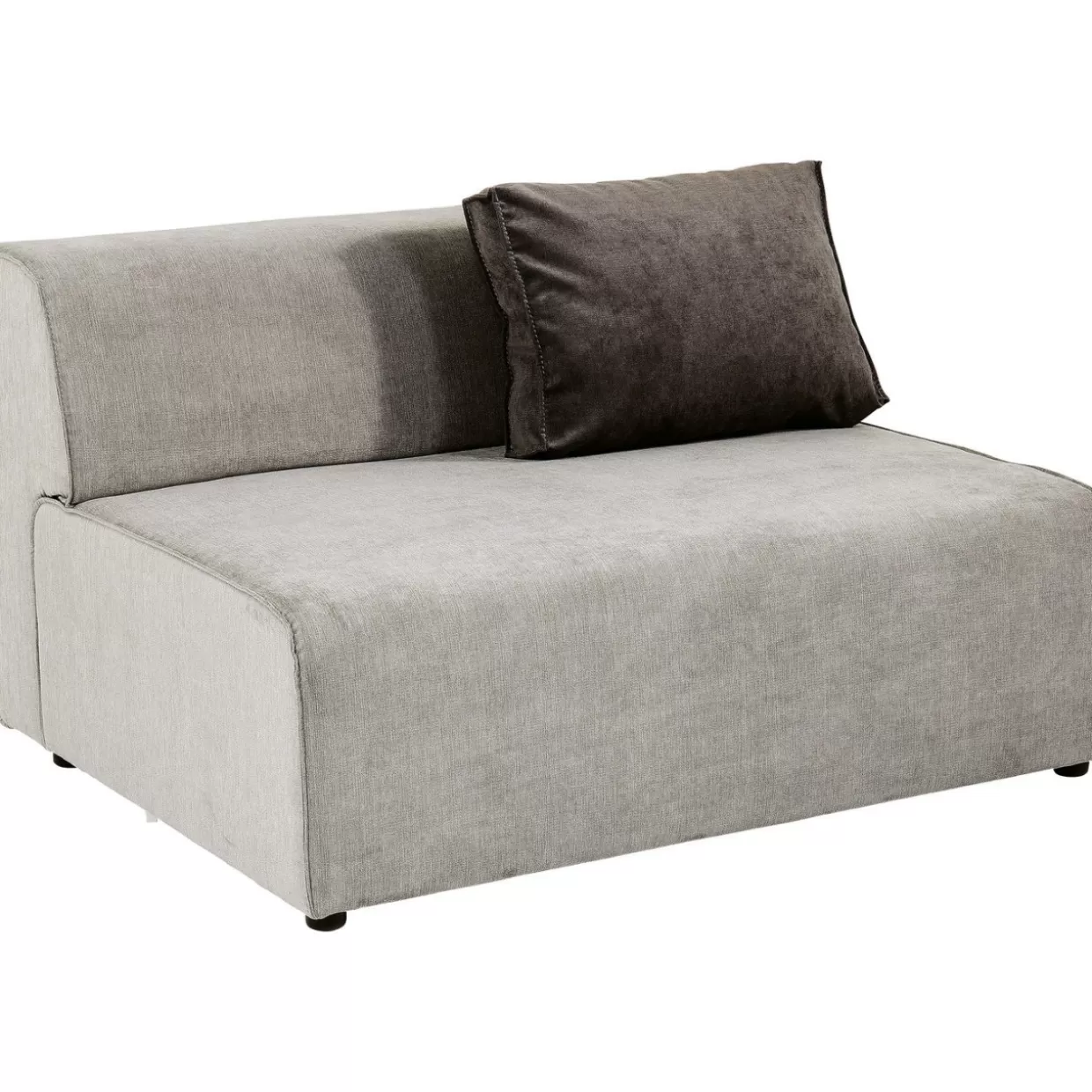 Divano Moderno Infinity 2 Posti Grigio - Design Avvolgente con 120 Elementi Modulari