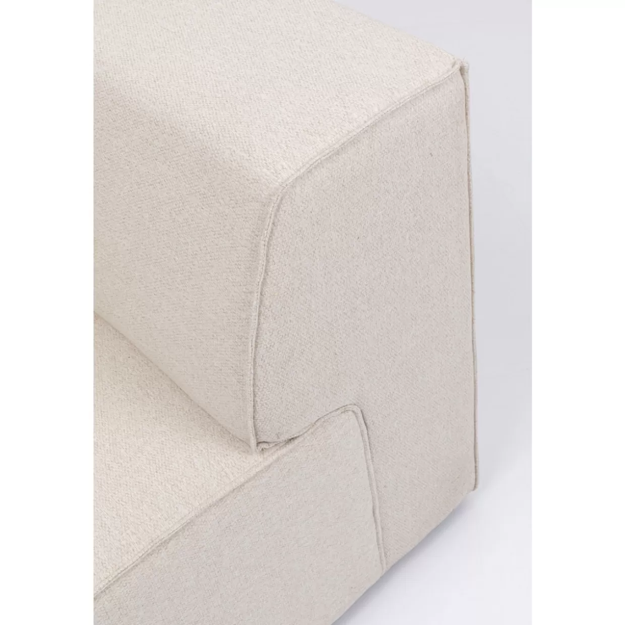 Angolo Relax Moderno - Divano Sinistro Infinity Elements 100 cm in Crema | Design Accattivante by KARE