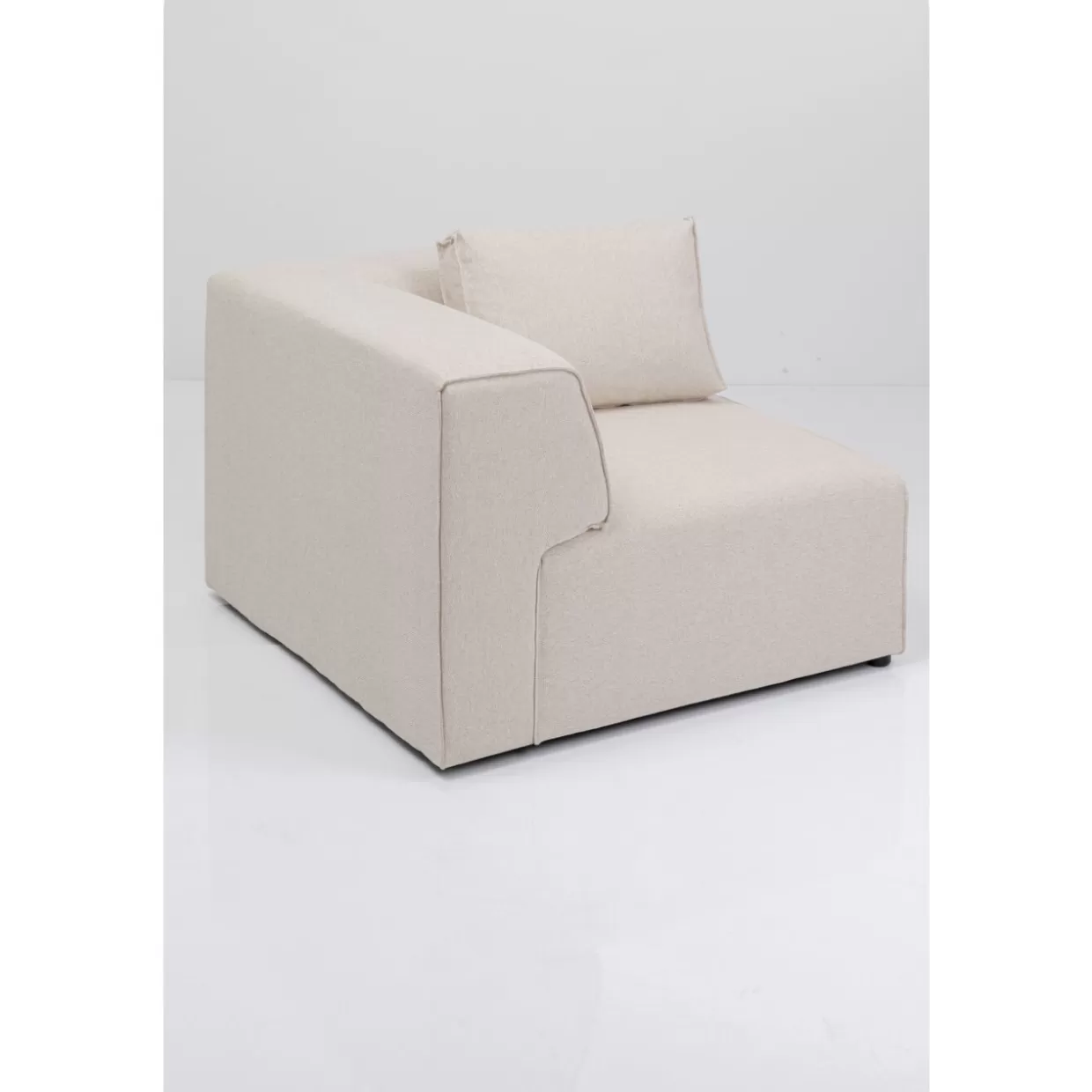 Angolo Relax Moderno - Divano Sinistro Infinity Elements 100 cm in Crema | Design Accattivante by KARE