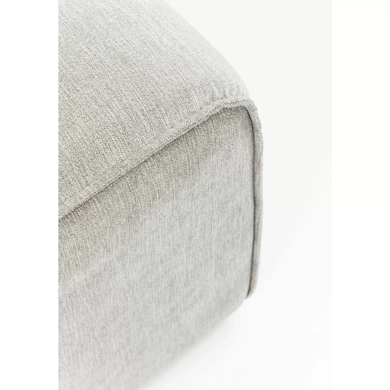 KARE Design Panche Modulari con Pouf Infinity 50 Elementi - Grigio Antracite per Interni Moderni