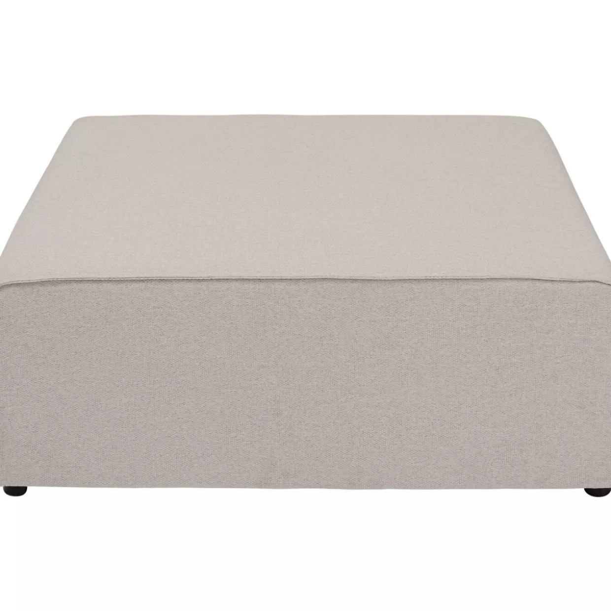Sgabello design moderno Infinity Elements - Rivestimento crema, dimensioni 80x100 cm | KARE Collection