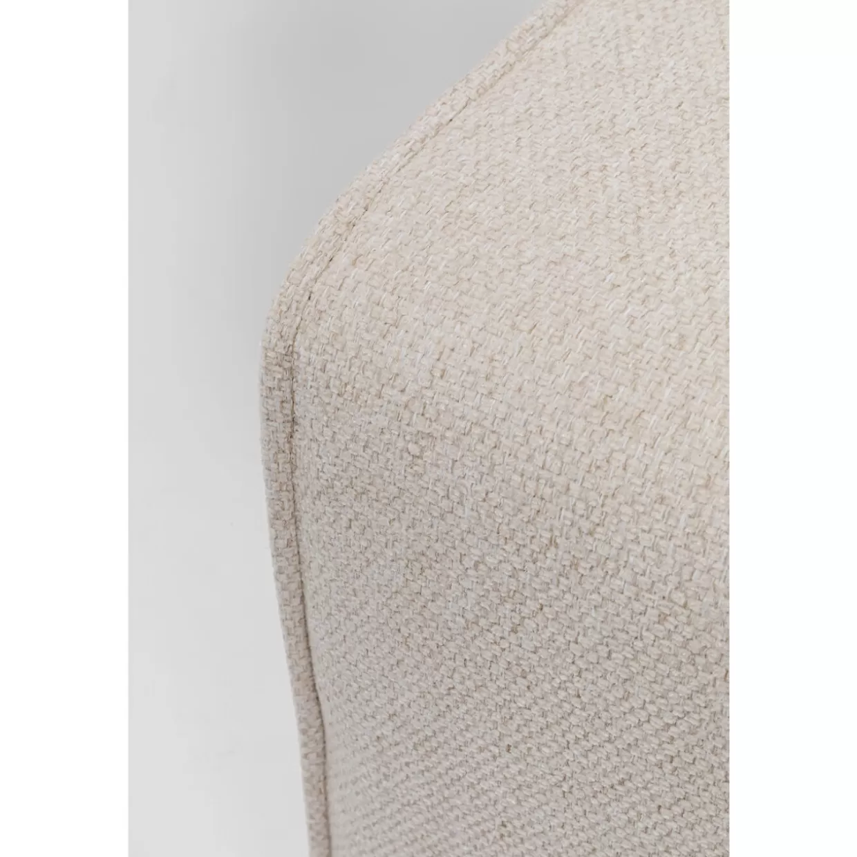 Sgabello design moderno Infinity Elements - Rivestimento crema, dimensioni 80x100 cm | KARE Collection