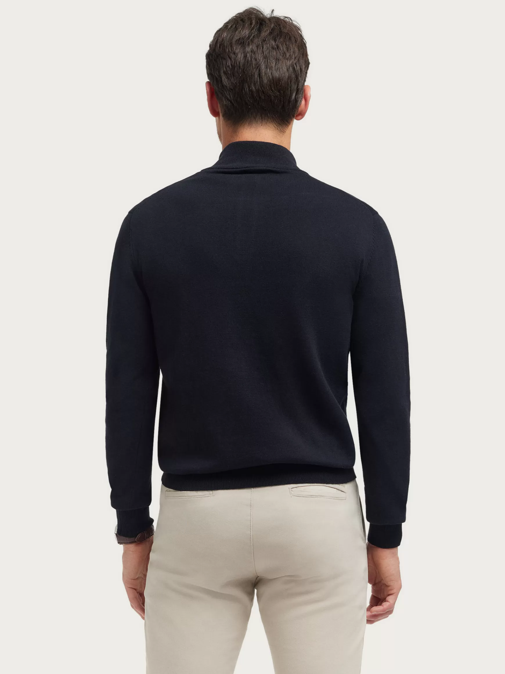 Maglione Uomo Designer Alvaro Moreno - Linea Lorenzo, Lana Merino, Design Esclusivo per Autunno/Inverno 2023