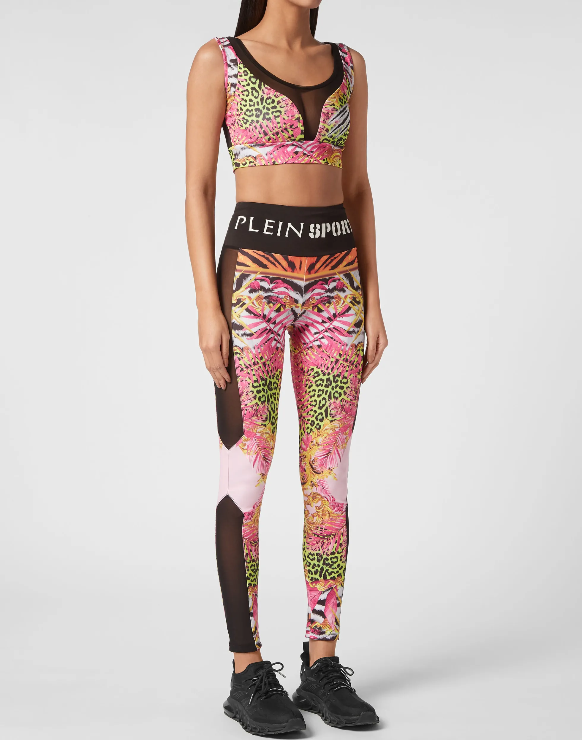 Leggings Sportive Elastiche per Donna - Ideali per Corsa e Allenamento, Design Funzionale e Massima Comodità