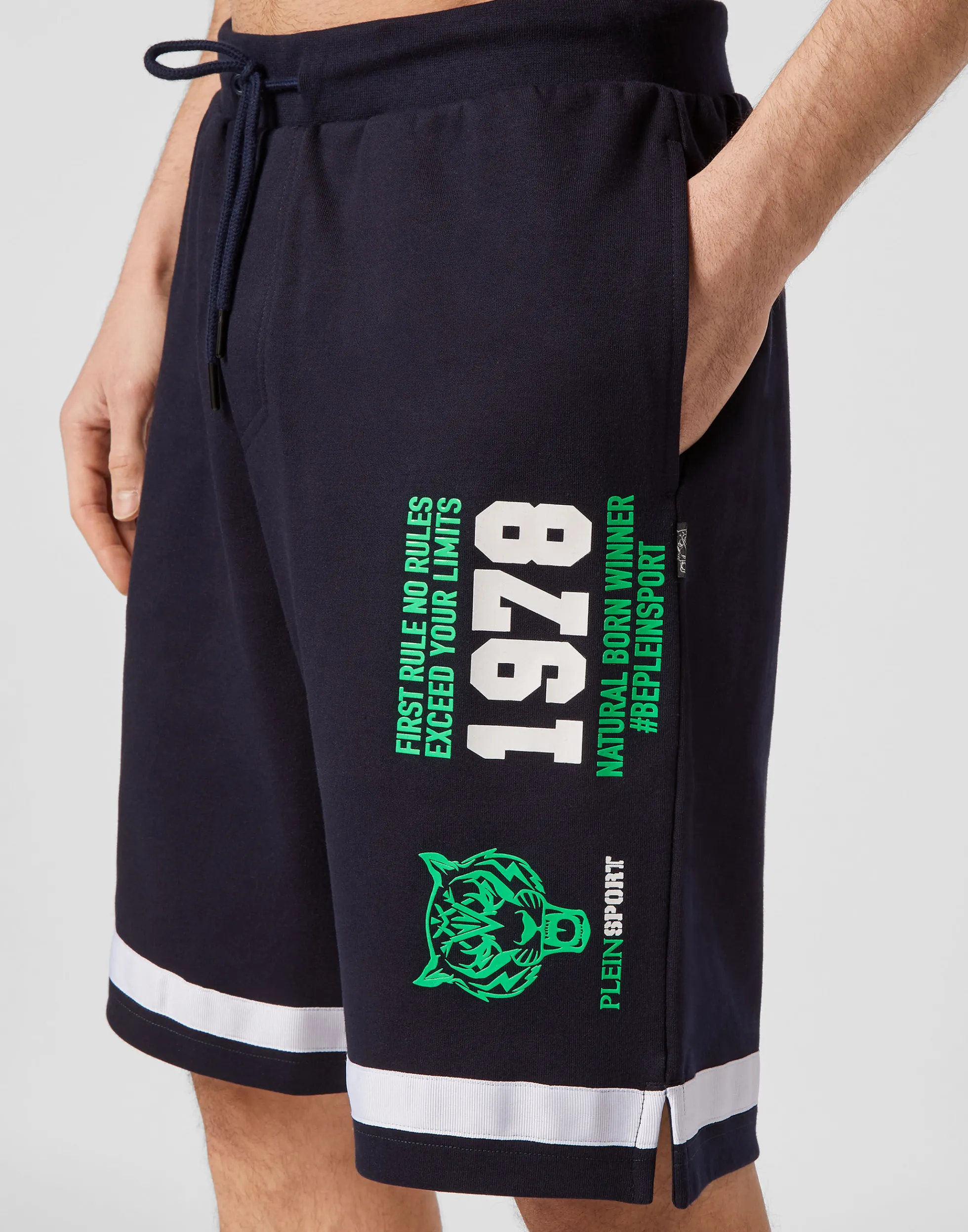 Pantaloncini Jogging Uomo Plein Sport - Comodi e Leggeri, Design Sportivo per Estate 2024