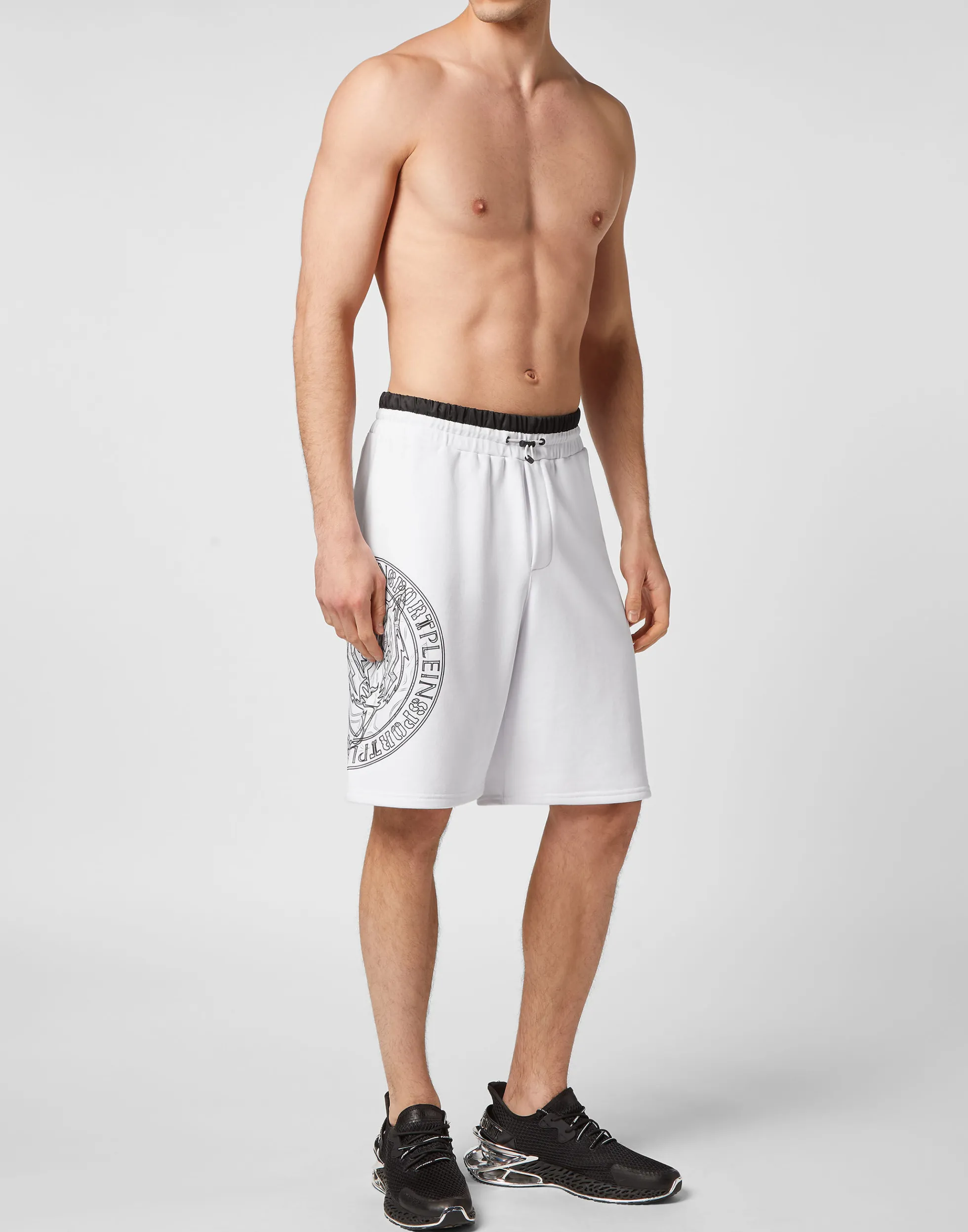 Plein Sport Uomo - Pantoncini da Running con Stampa Tigre Sportiva, Tessuto Traspirante e Comfort Evoluto