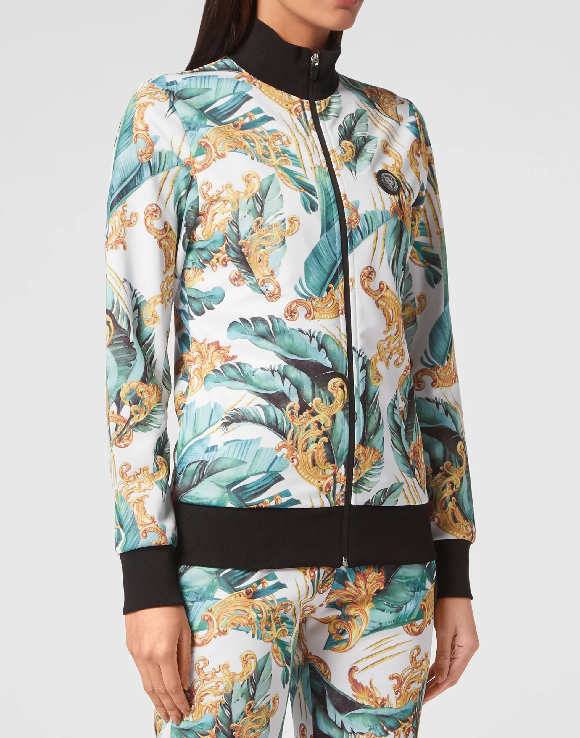 Tuta Sportiva Donna Plein Sport - Felpa con Cappuccio e Pantaloni per Jogging Confortevole