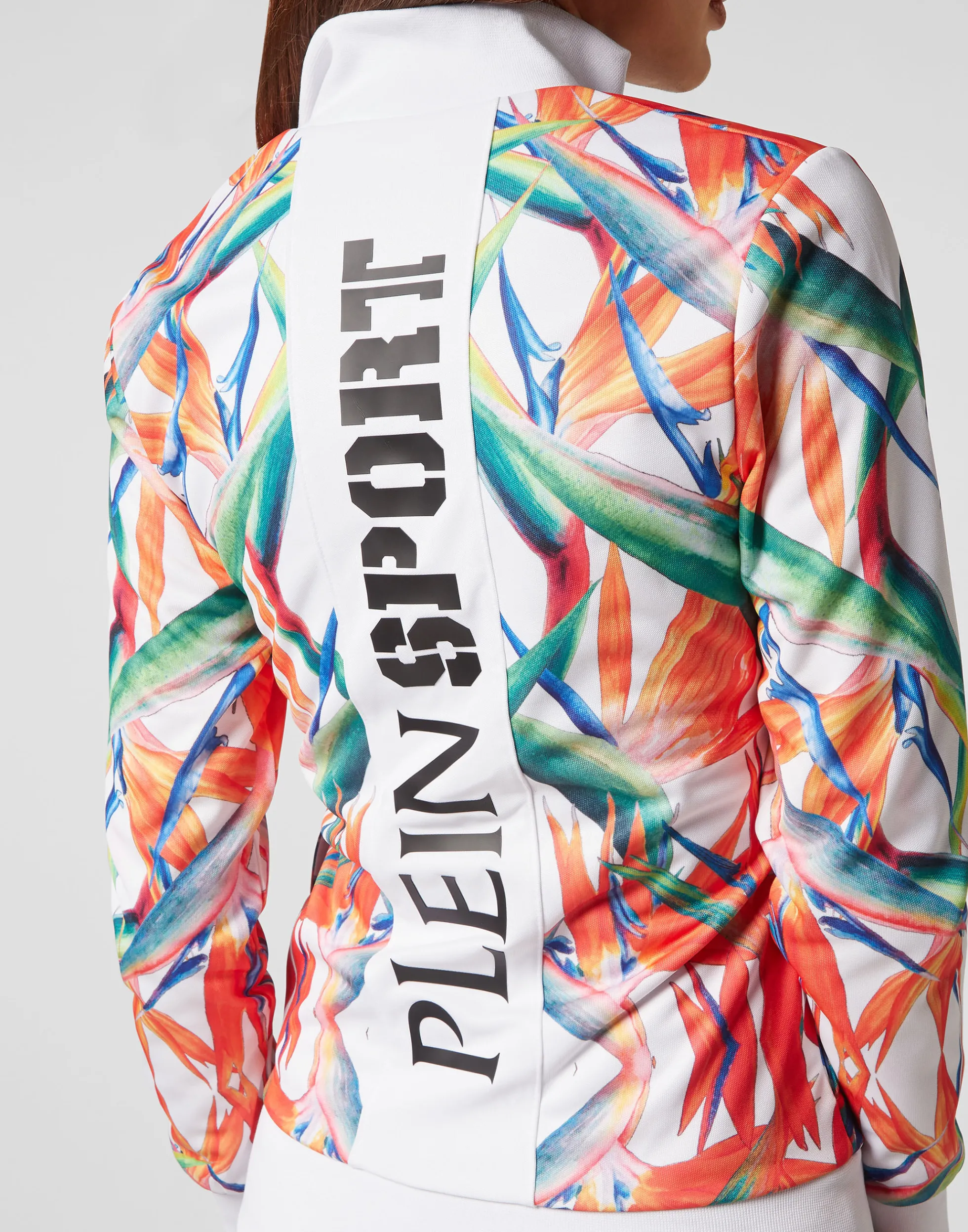 Plein Sport Donna: Tuta Sportiva Confortevole con Felpa con Cappuccio e Pantaloni per Allenamento e Stile Casual