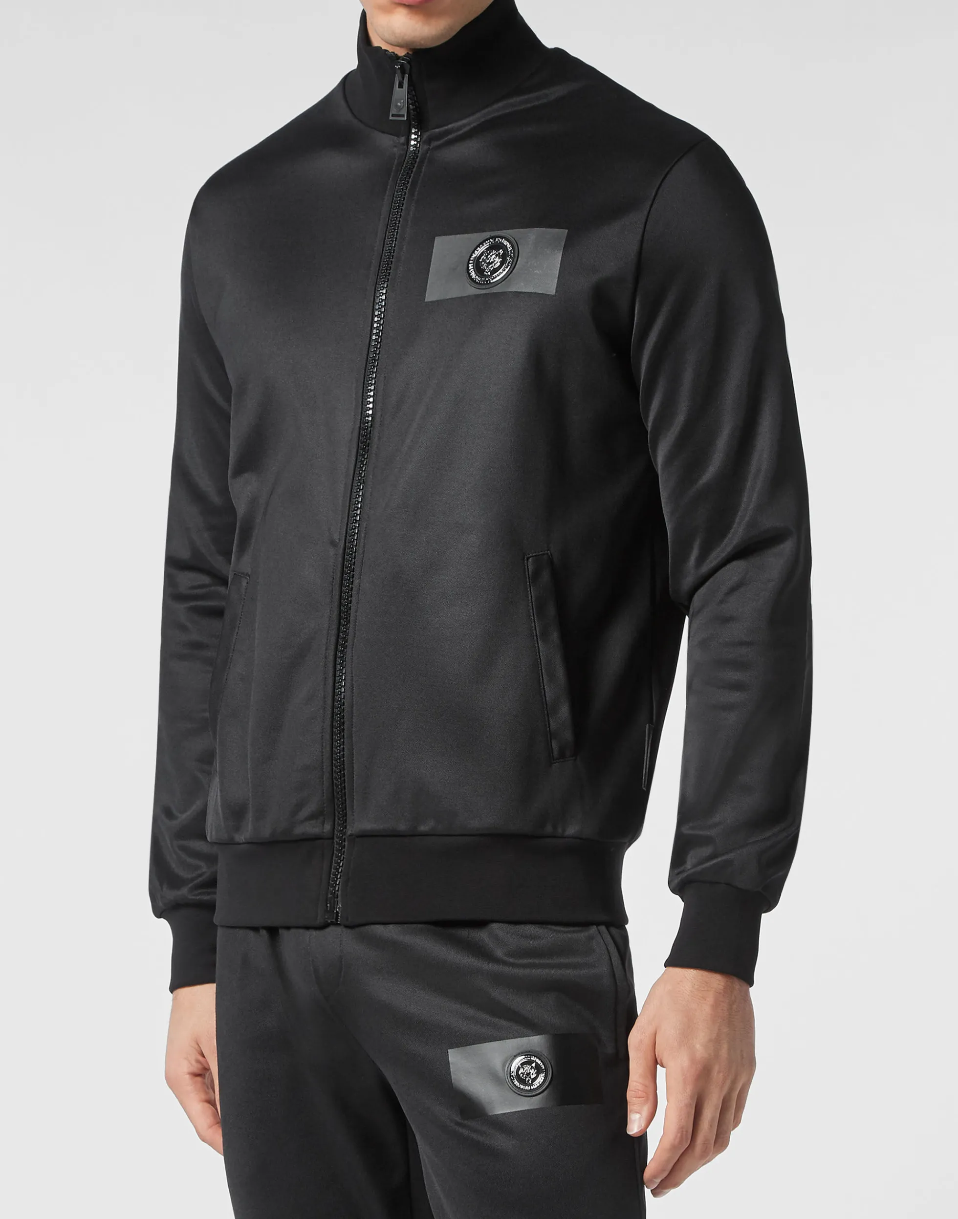Plein Sport Uomo: Completo Jogging Giacca e Pantaloni, Tuta Sportiva per Allenamento Comfort