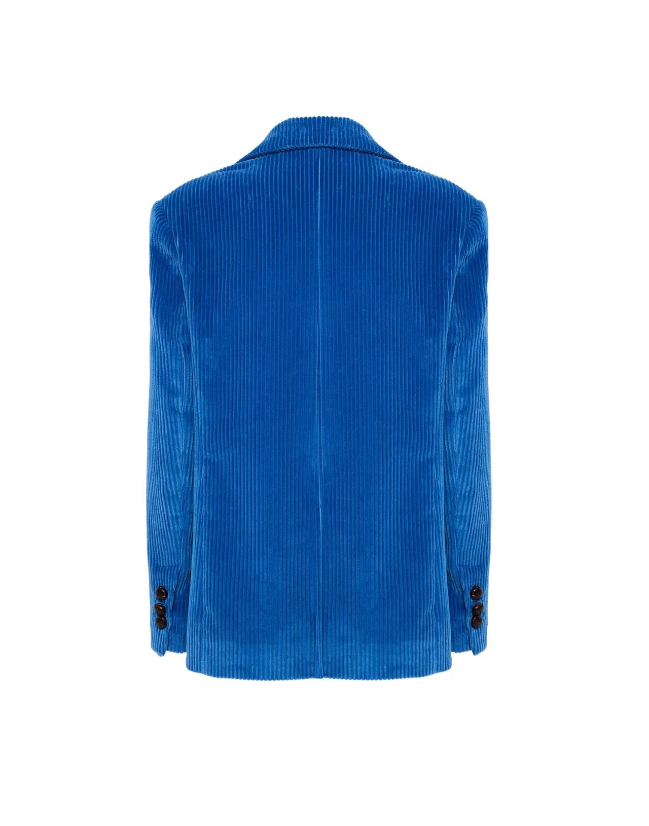 Elegante giacca Kelly La DoubleJ in morbido velluto corduroy - Celeste chiaro per look invernali raffinati | Collezione Autunno/Inverno | Outlet esclusivo
