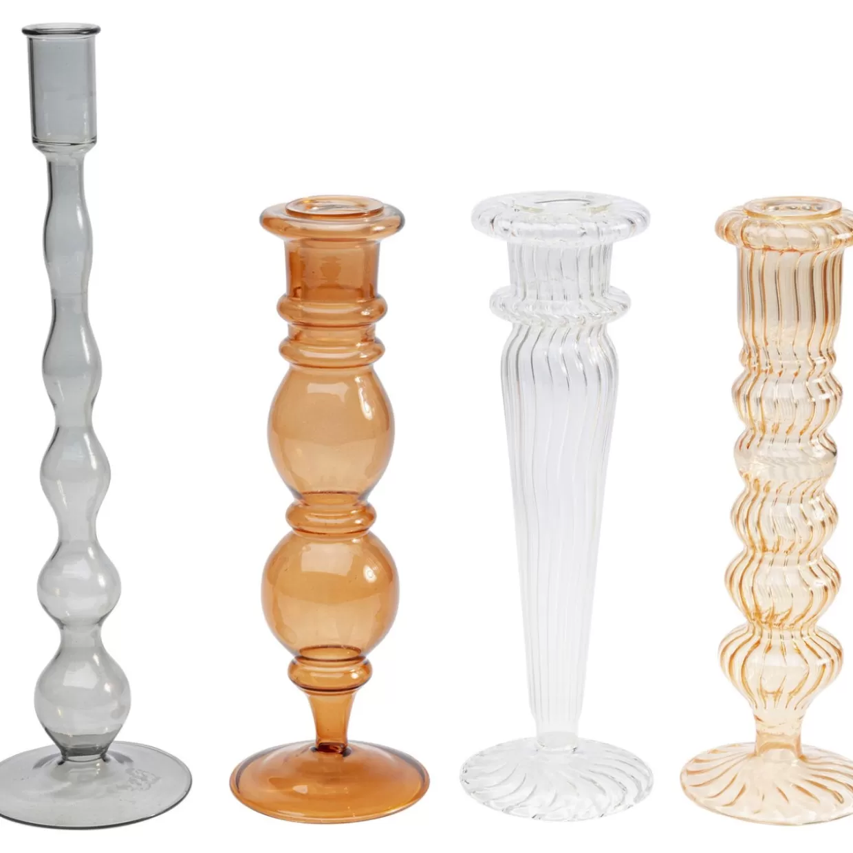 Portacandele Eleganti KARE con Lanterne - Set Family Melter da 4 Pezzi per Atmosfere Intime