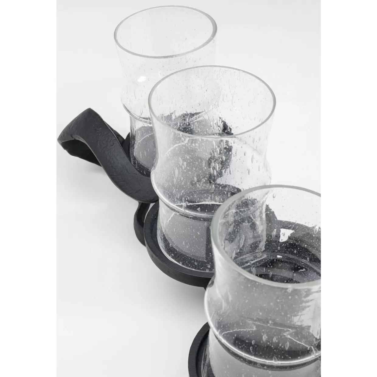 Portacandele Design Shake con Base Moderna - Lanterna Decorativa KARE per Interni ed Esterni, Altezza 62 cm