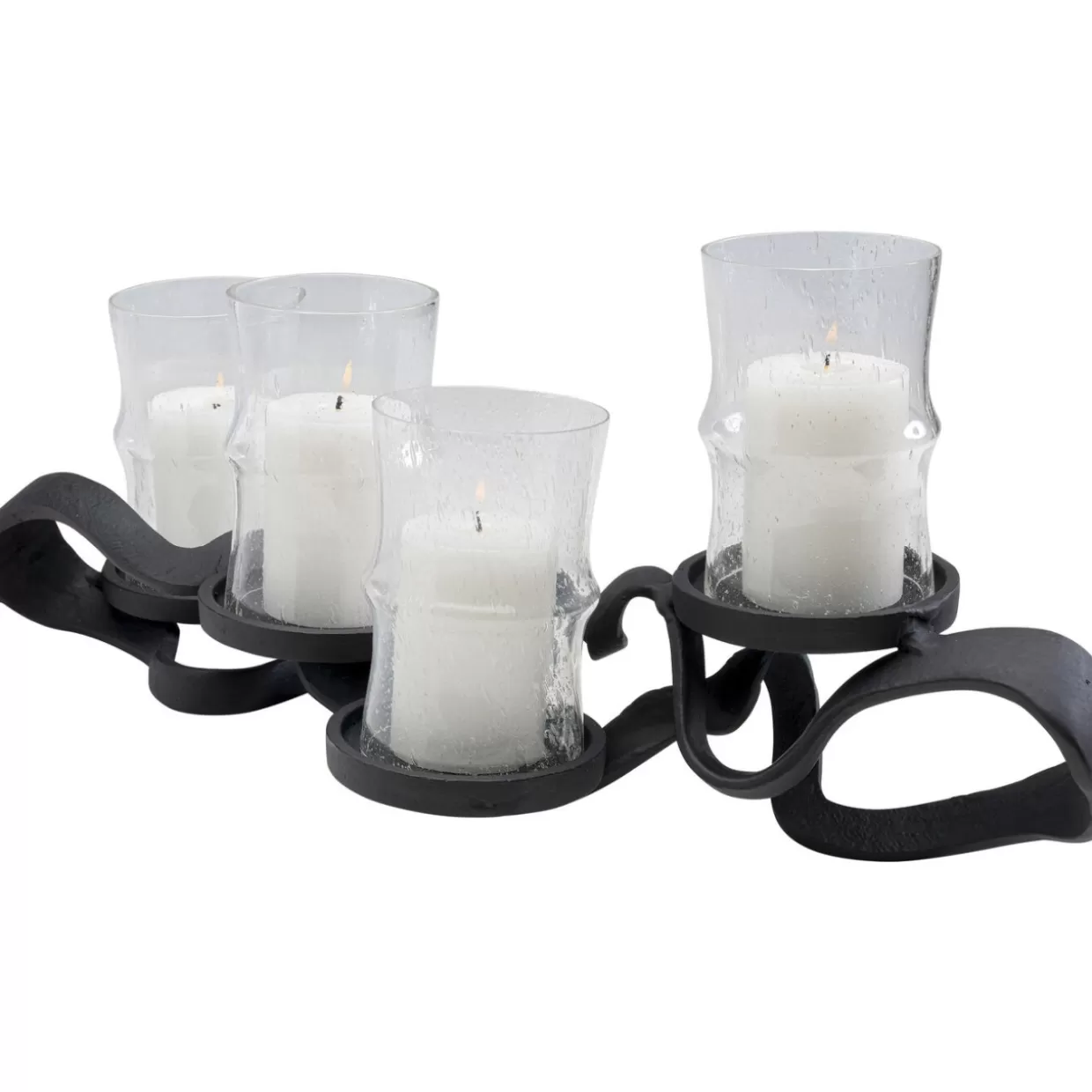 Portacandele Design Shake con Base Moderna - Lanterna Decorativa KARE per Interni ed Esterni, Altezza 62 cm