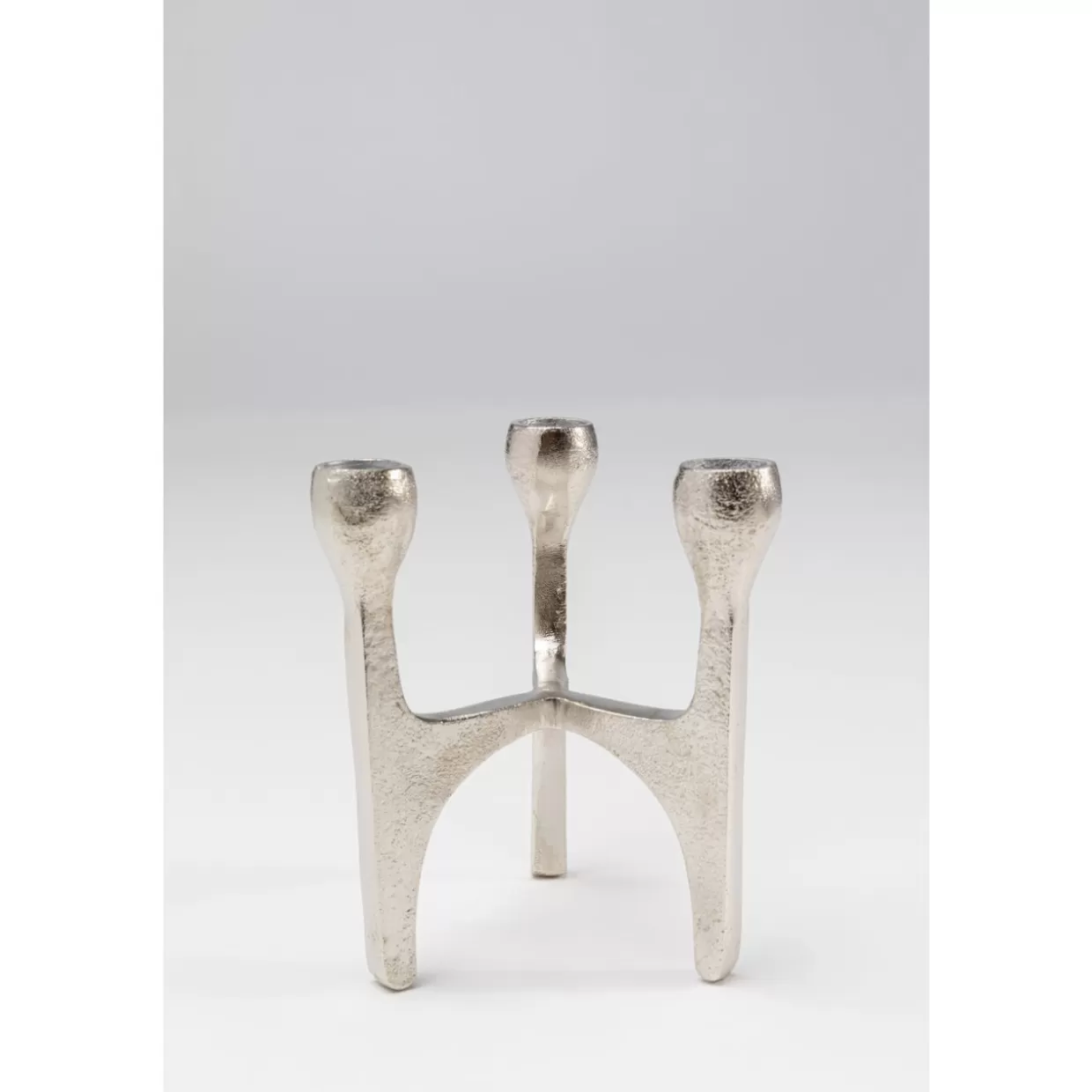 Luminaria Stacky Argento 15cm - Portacandele Moderno con Design KARE per Atmosfere Intime

(：，，，，)