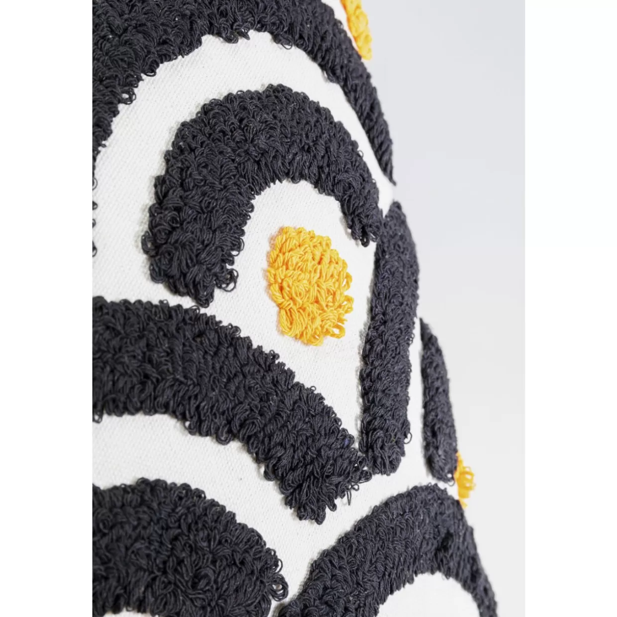 Cuscino decorativo morbido con fantasia cerchi colorati - Design moderno KARE 45x45 cm per arredamento creativo