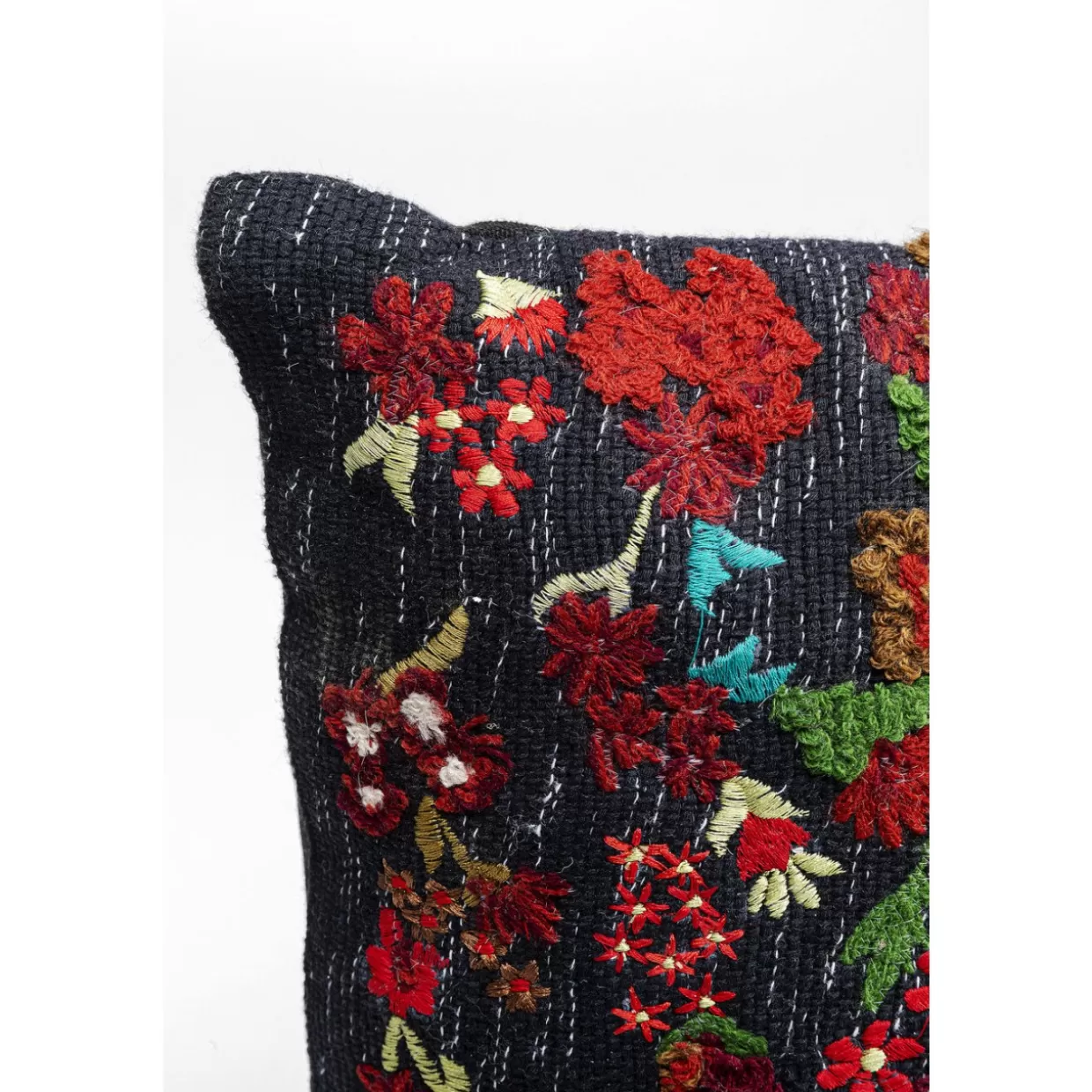Cuscino Decorativo con Ricamo a Motivo Rampicante - 40x60 cm per Arredamento Moderno | Design Esclusivo KARE 

：1)  2) 
