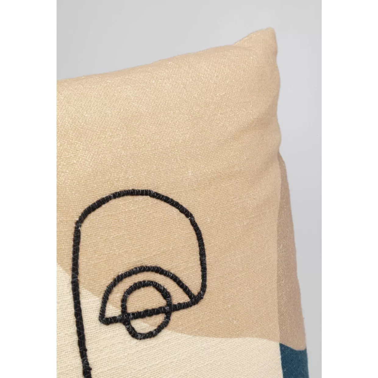 KARE Design - Cuscino Decorativo con Stampa Artistica Multicolore 50x50 cm