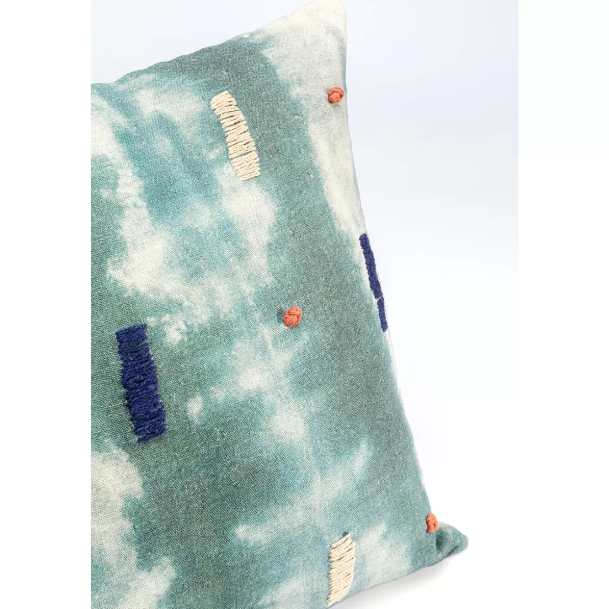 Cuscino Decorativo Mali di KARE Design - Stile Moderno per Soggiorno e Camera, 45x45 cm con Stampa Geometrica
