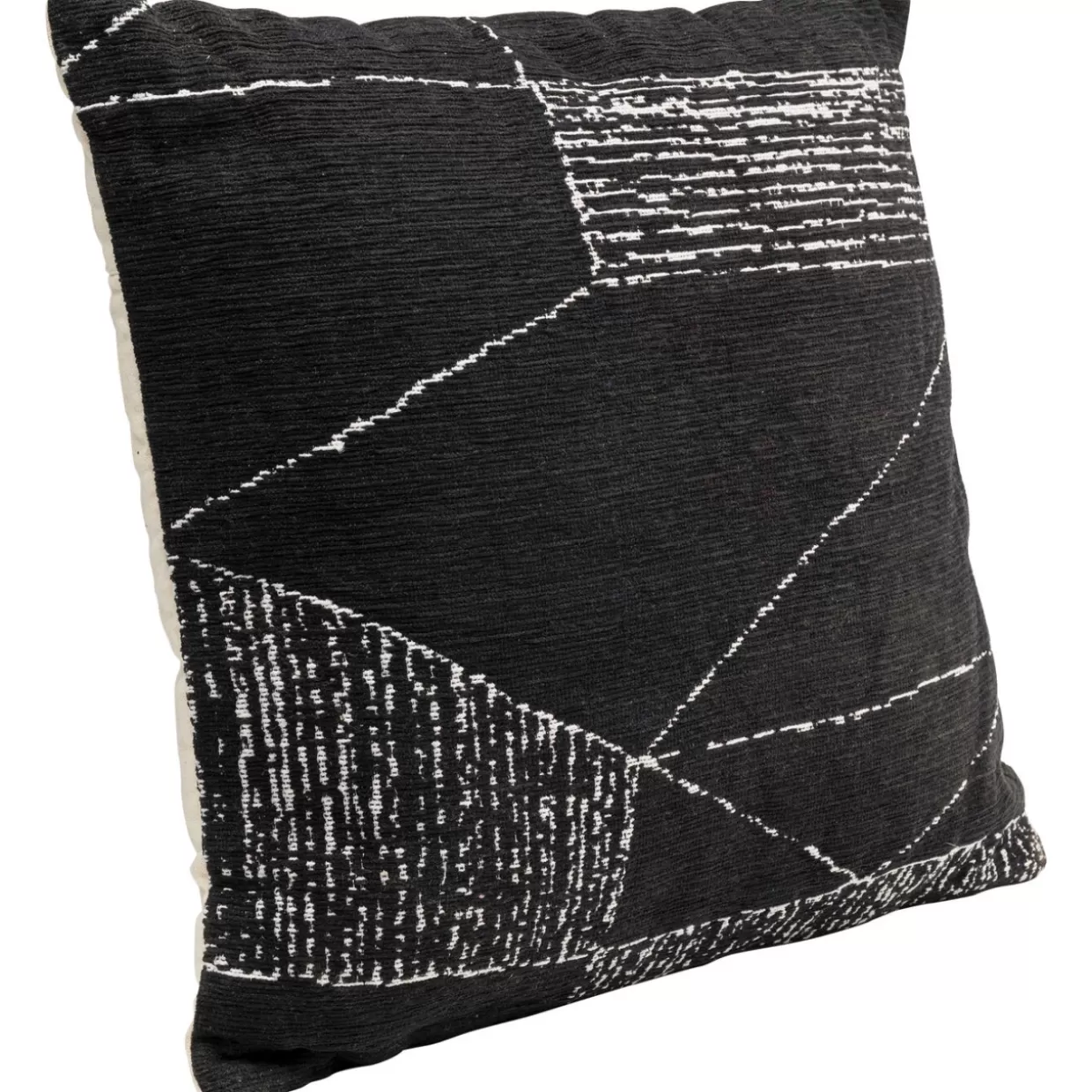 Cuscino Decorativo Moderno KARE Design - Tessuto Opaco, Formato 45x45 cm Ideale per Arredamento Contemporaneo