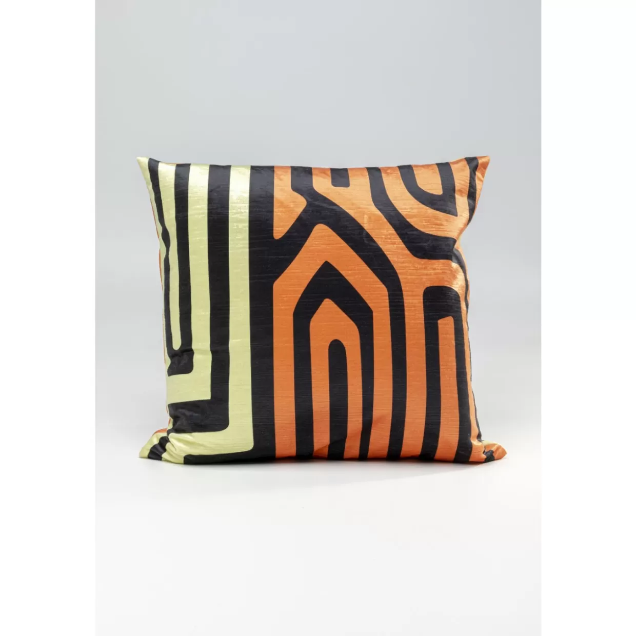 KARE Design Cuscino Decorativo Righe | Formato Quadrato 45x45cm Tessuto Premium