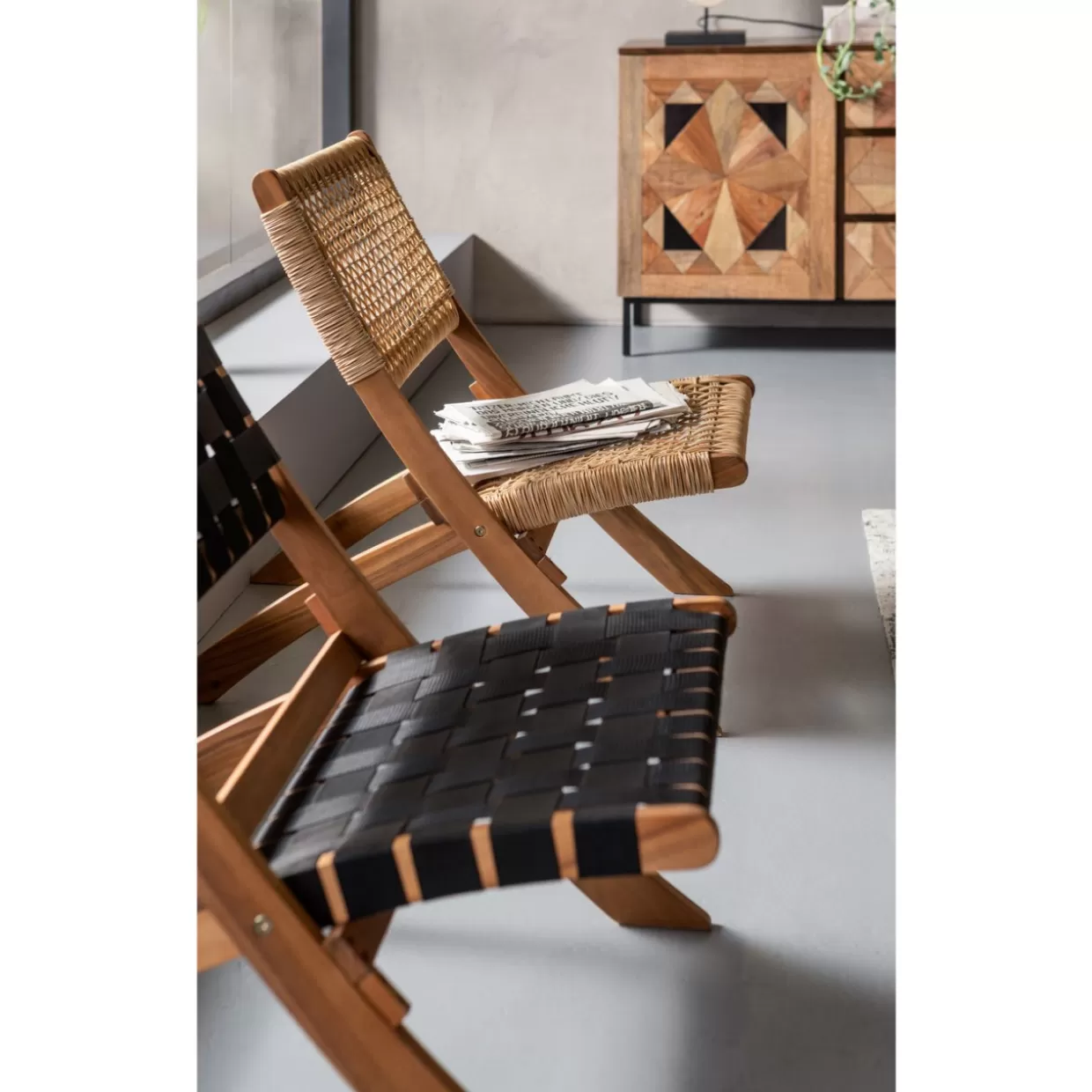 Copacabana: Sedia Pieghevole Stilizzata con Design Accattivante - KARE Collection